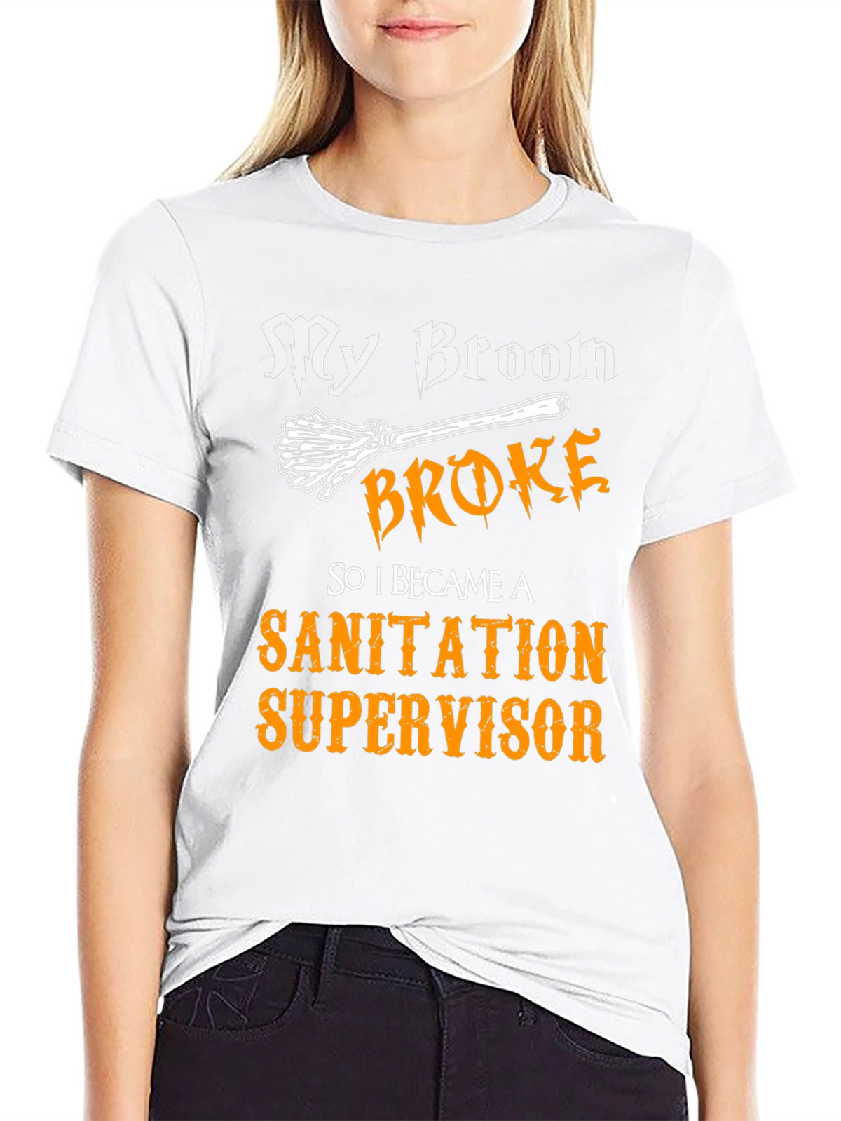 Funny Sanitation Supervisor T-Shirt