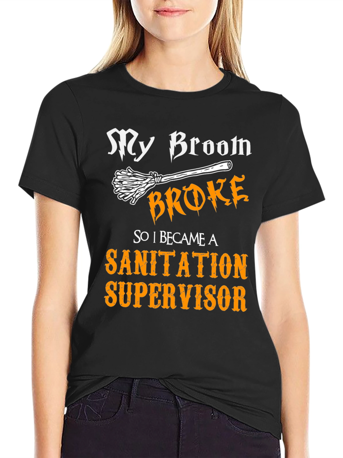 Funny Sanitation Supervisor T-Shirt
