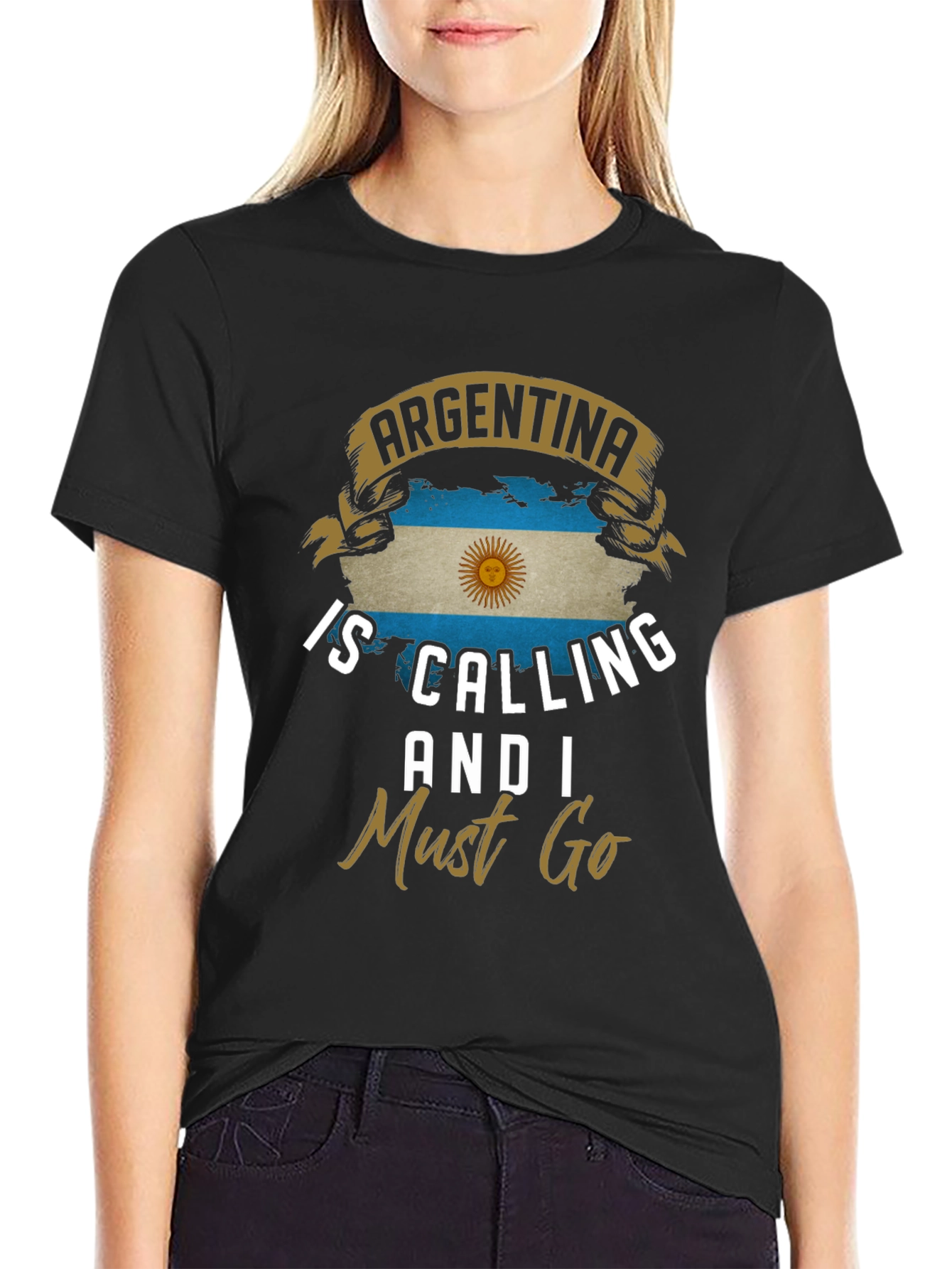 Argentina Calling T-Shirt - Travel Graphic Tee