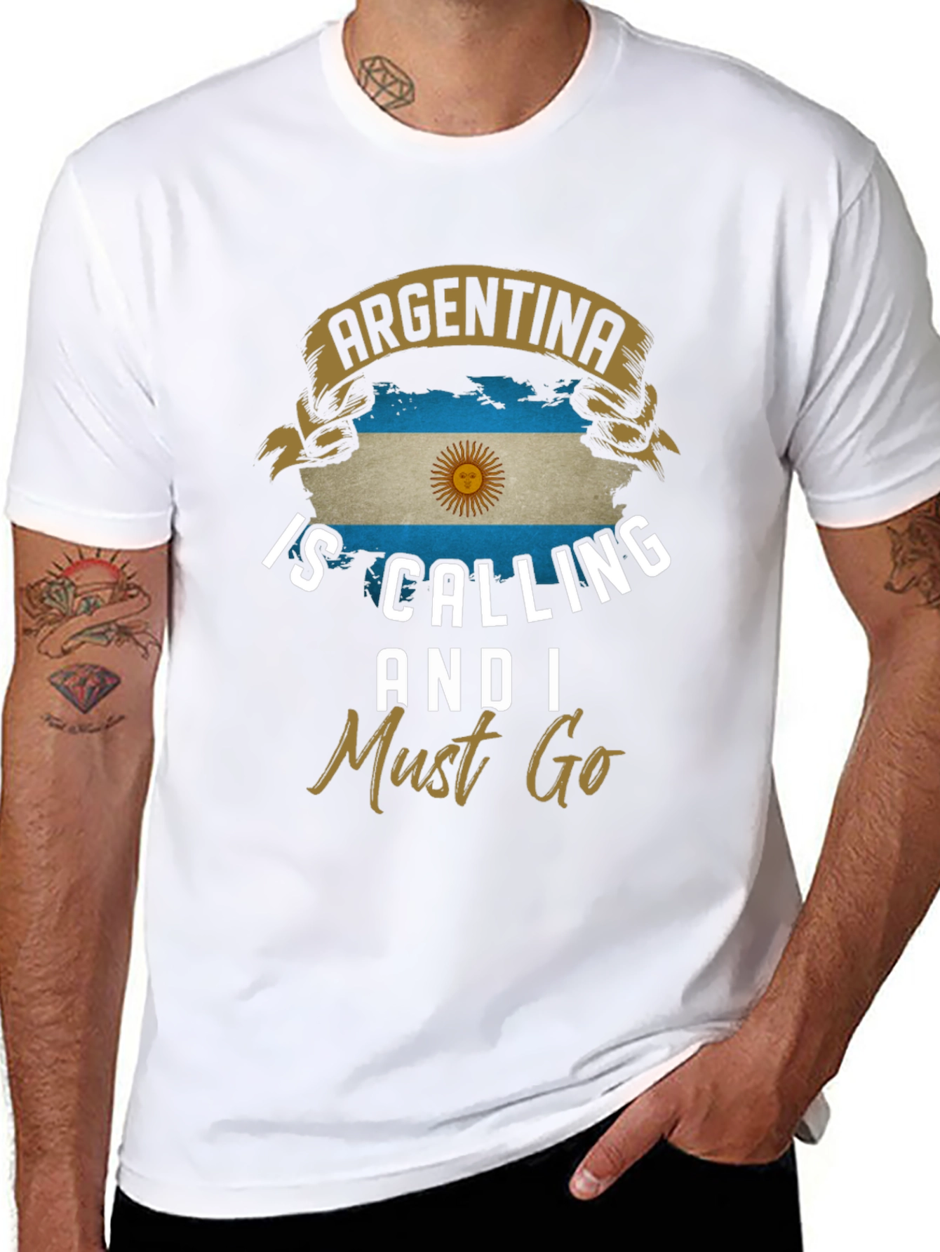 Argentina Calling T-Shirt - Travel Graphic Tee