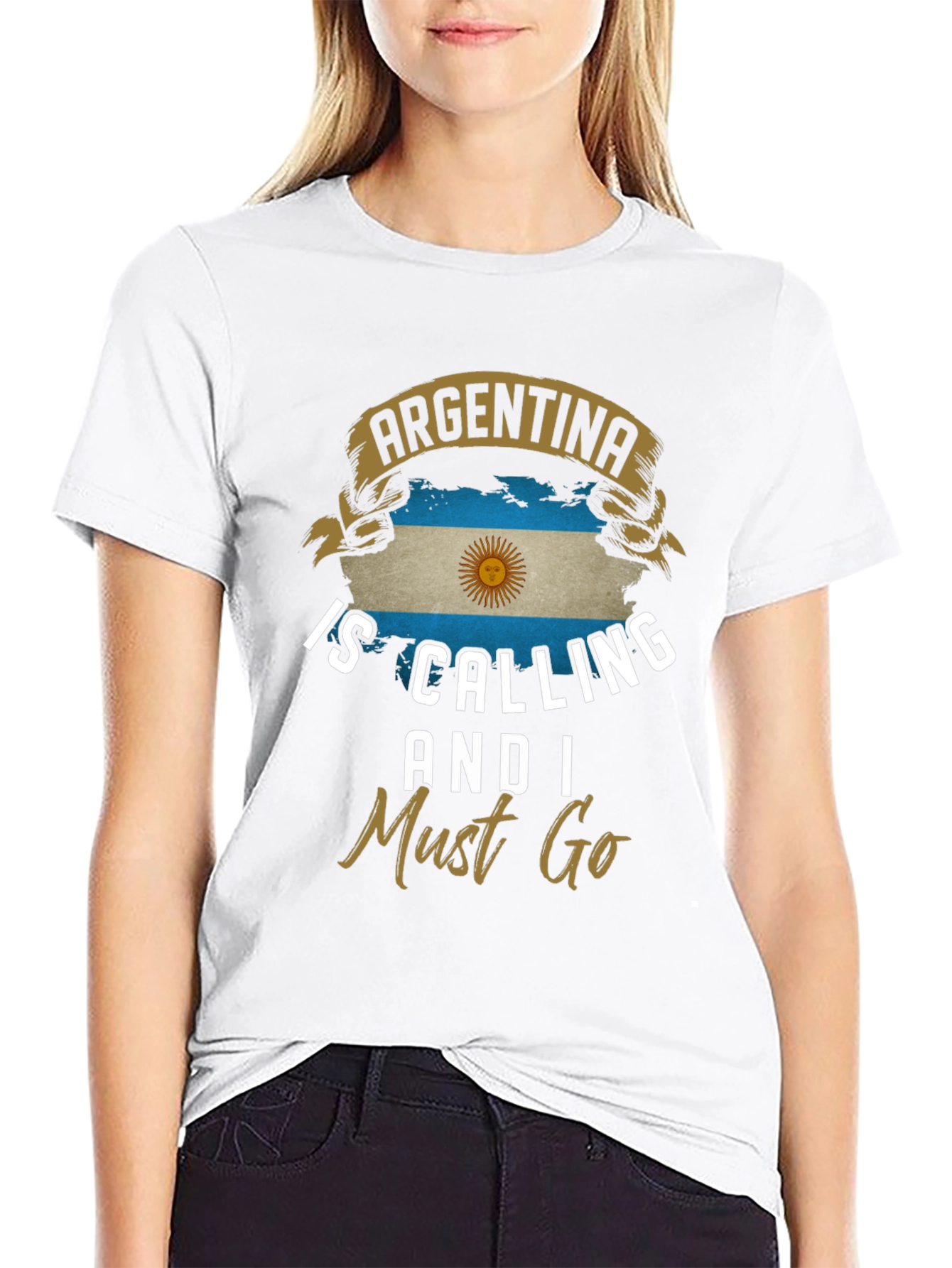 Argentina Calling T-Shirt - Travel Graphic Tee