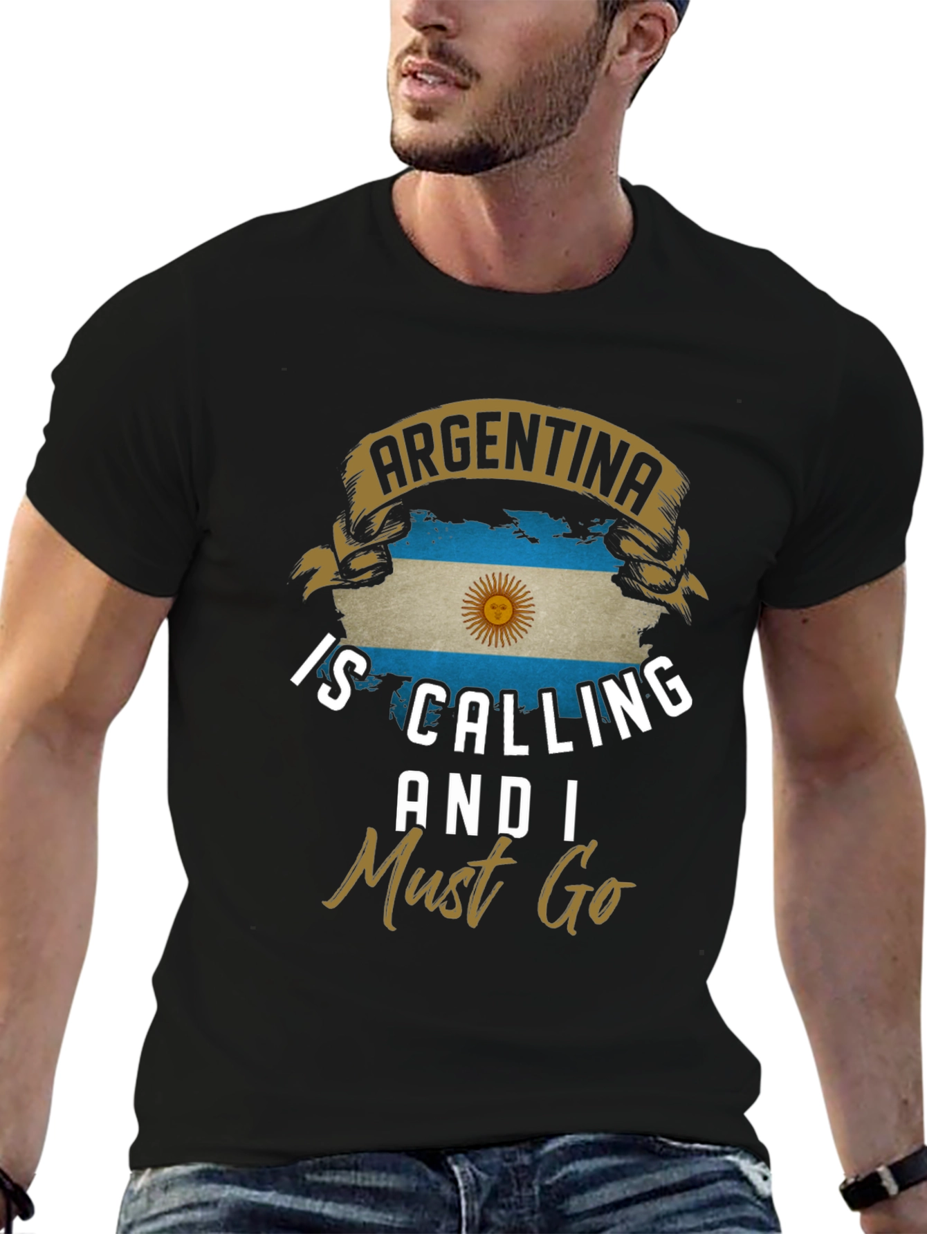 Argentina Calling T-Shirt - Travel Graphic Tee
