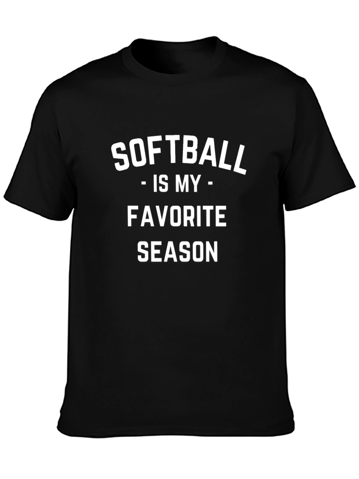 Softball Is My Favorite Season T-Shirt