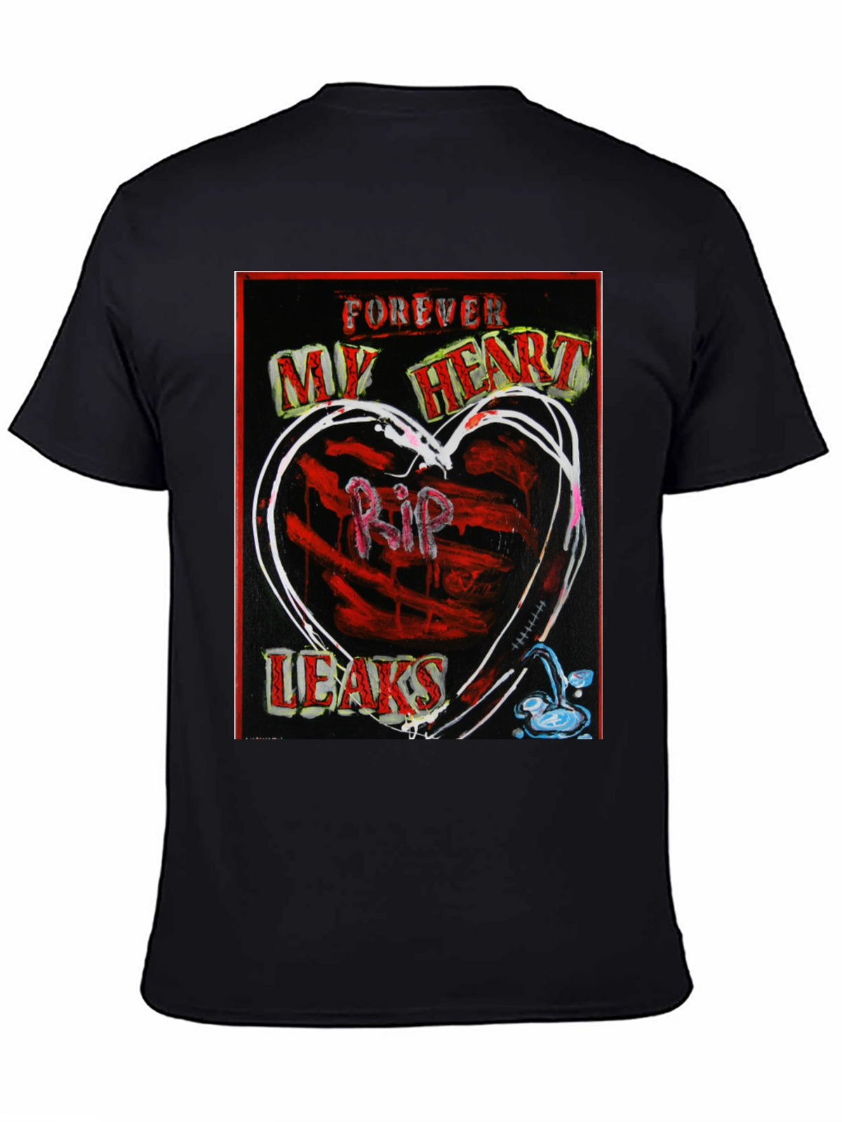 RIP Heart Leaks Graphic Tee