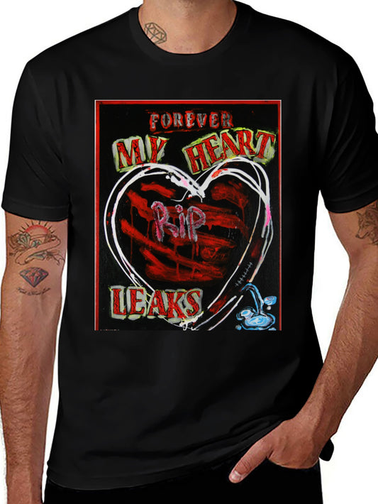 RIP Heart Leaks Graphic Tee