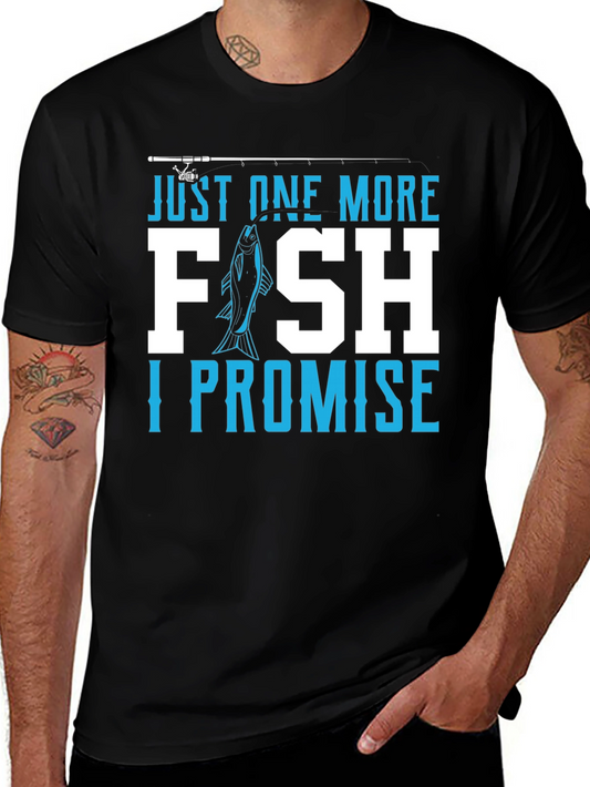 Just One More Fish T-Shirt - Fishing Lover Tee