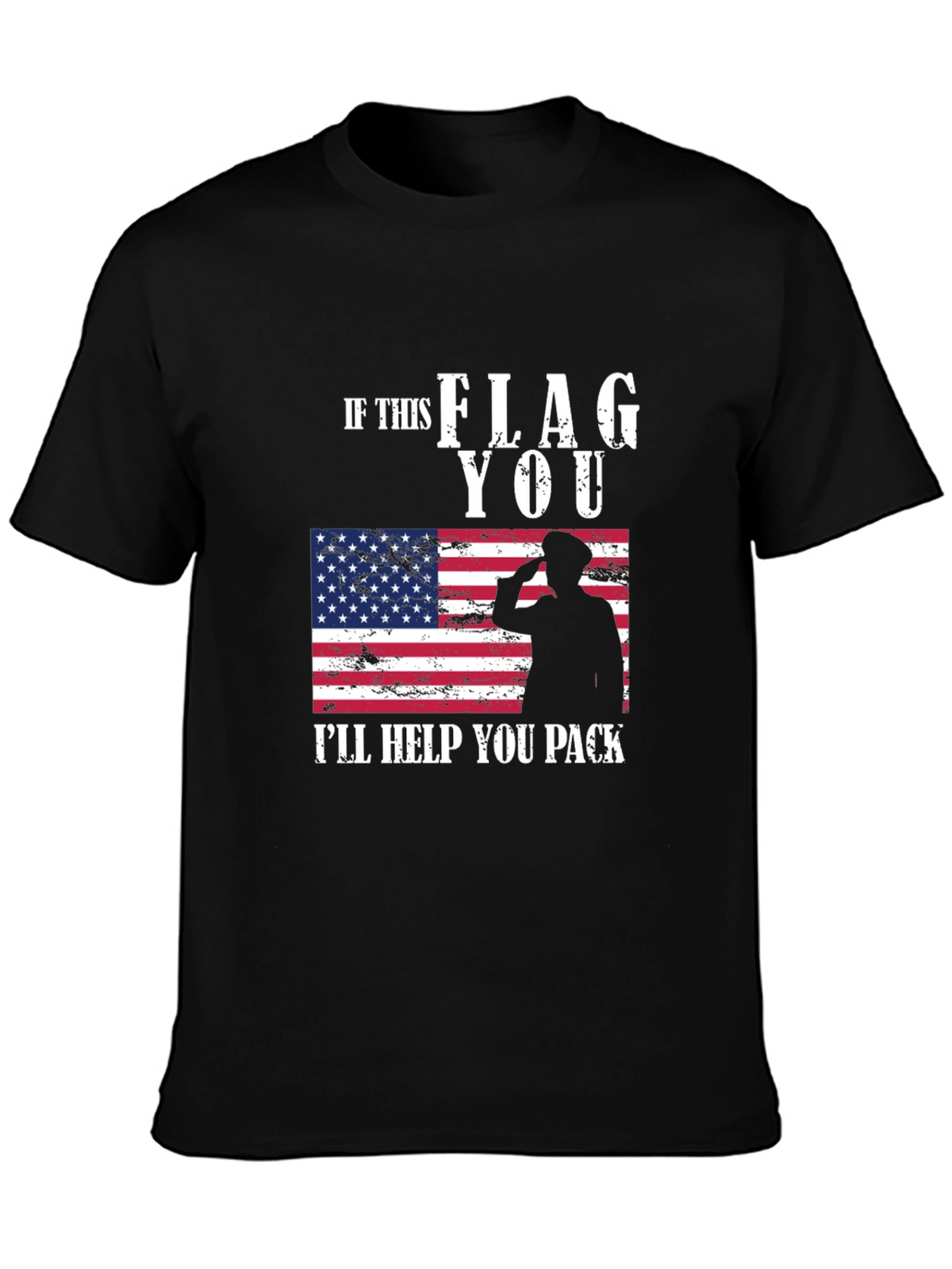 Patriotic If This Flag Offends You T-Shirt