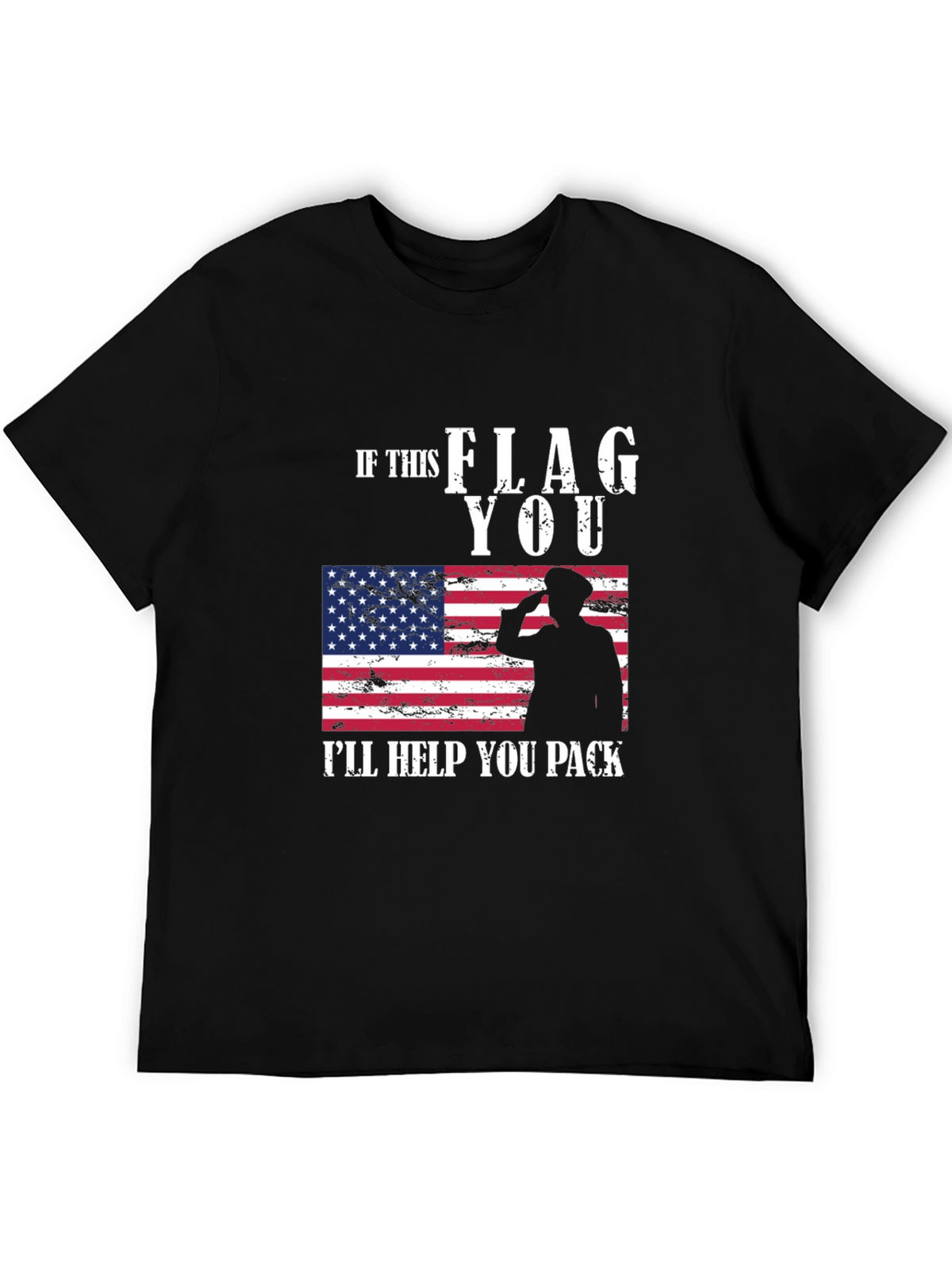 Patriotic If This Flag Offends You T-Shirt