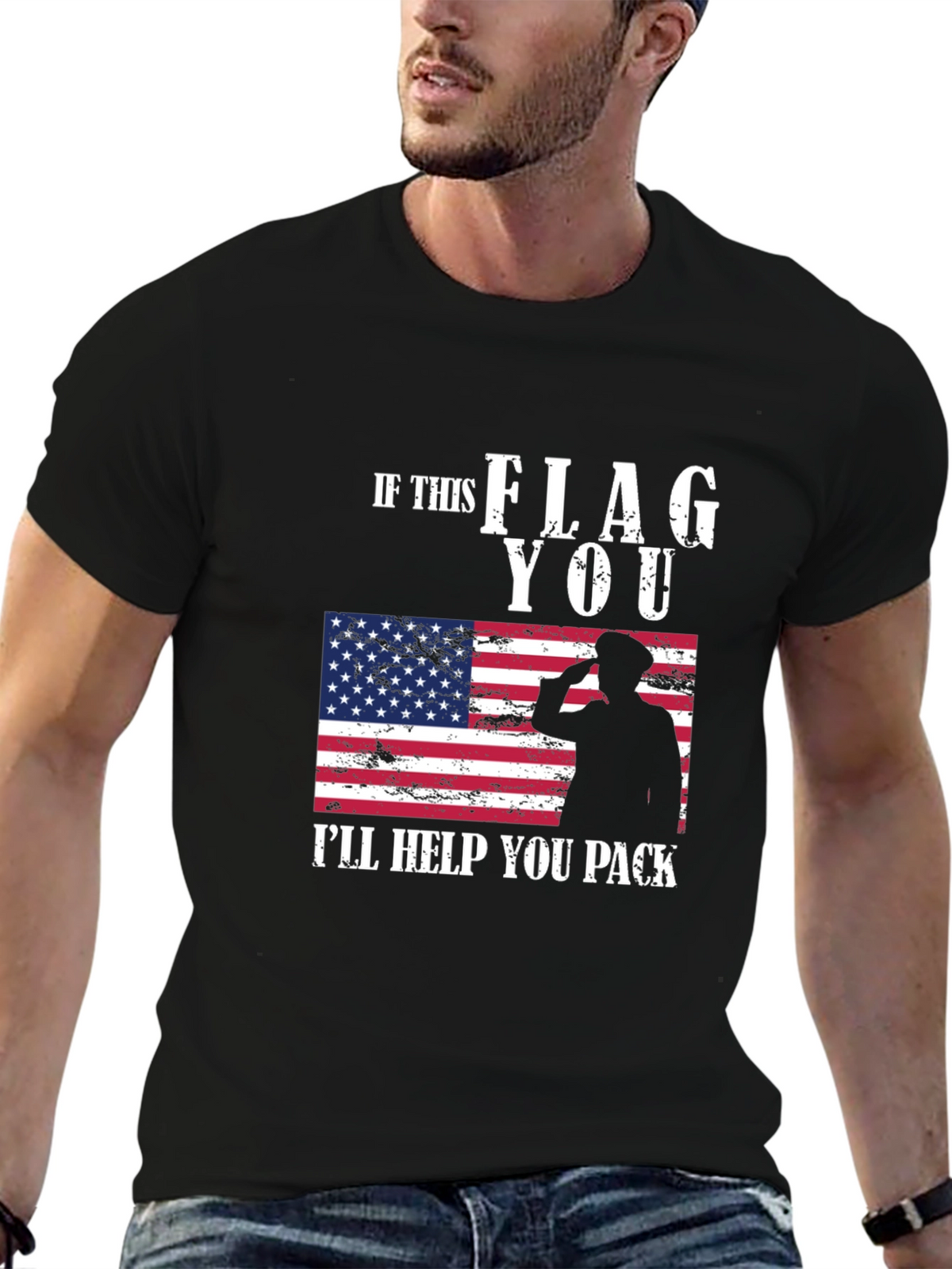 Patriotic If This Flag Offends You T-Shirt