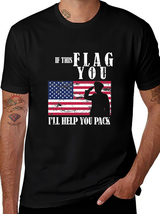 Patriotic If This Flag Offends You T-Shirt