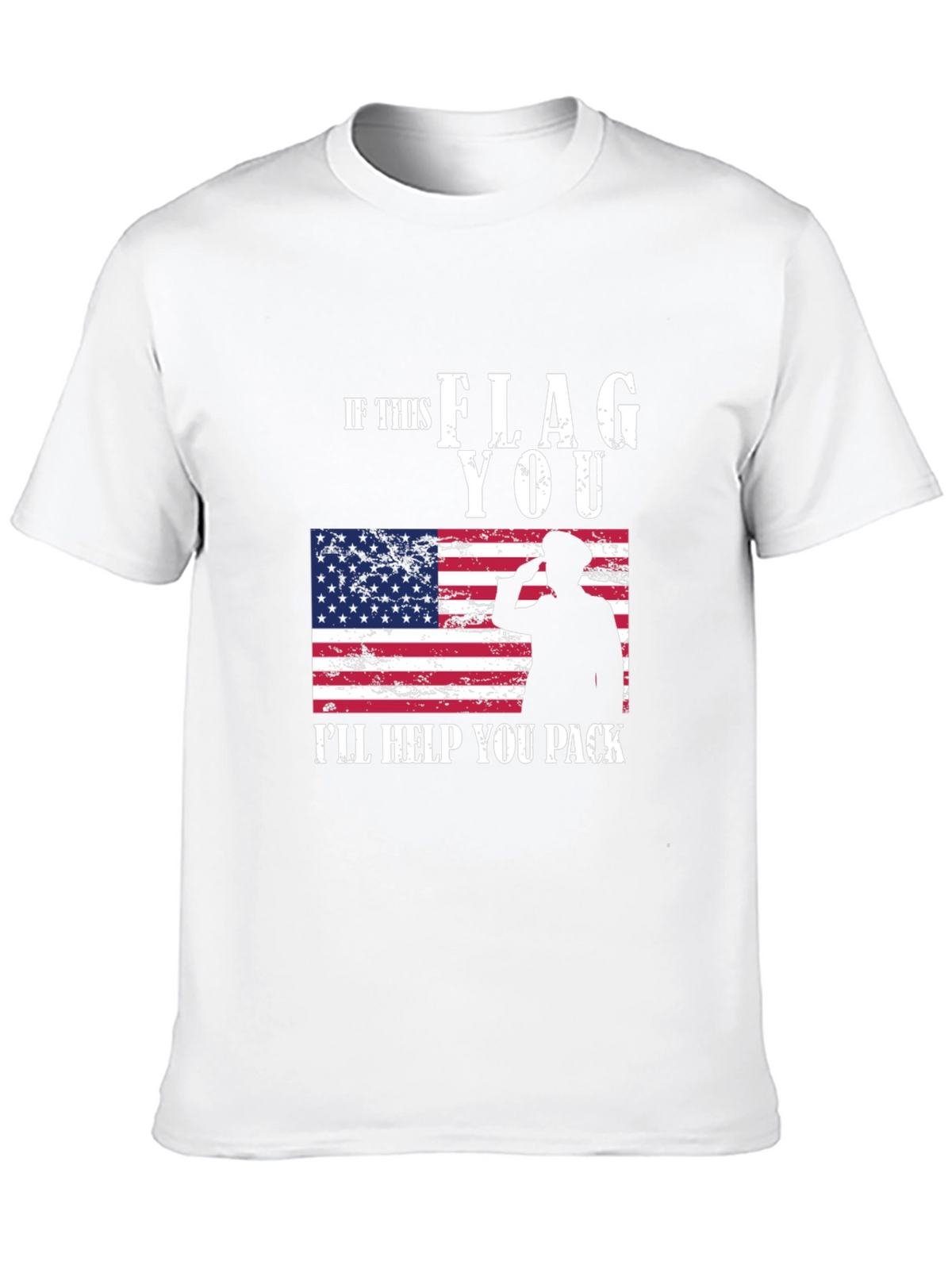 Patriotic If This Flag Offends You T-Shirt