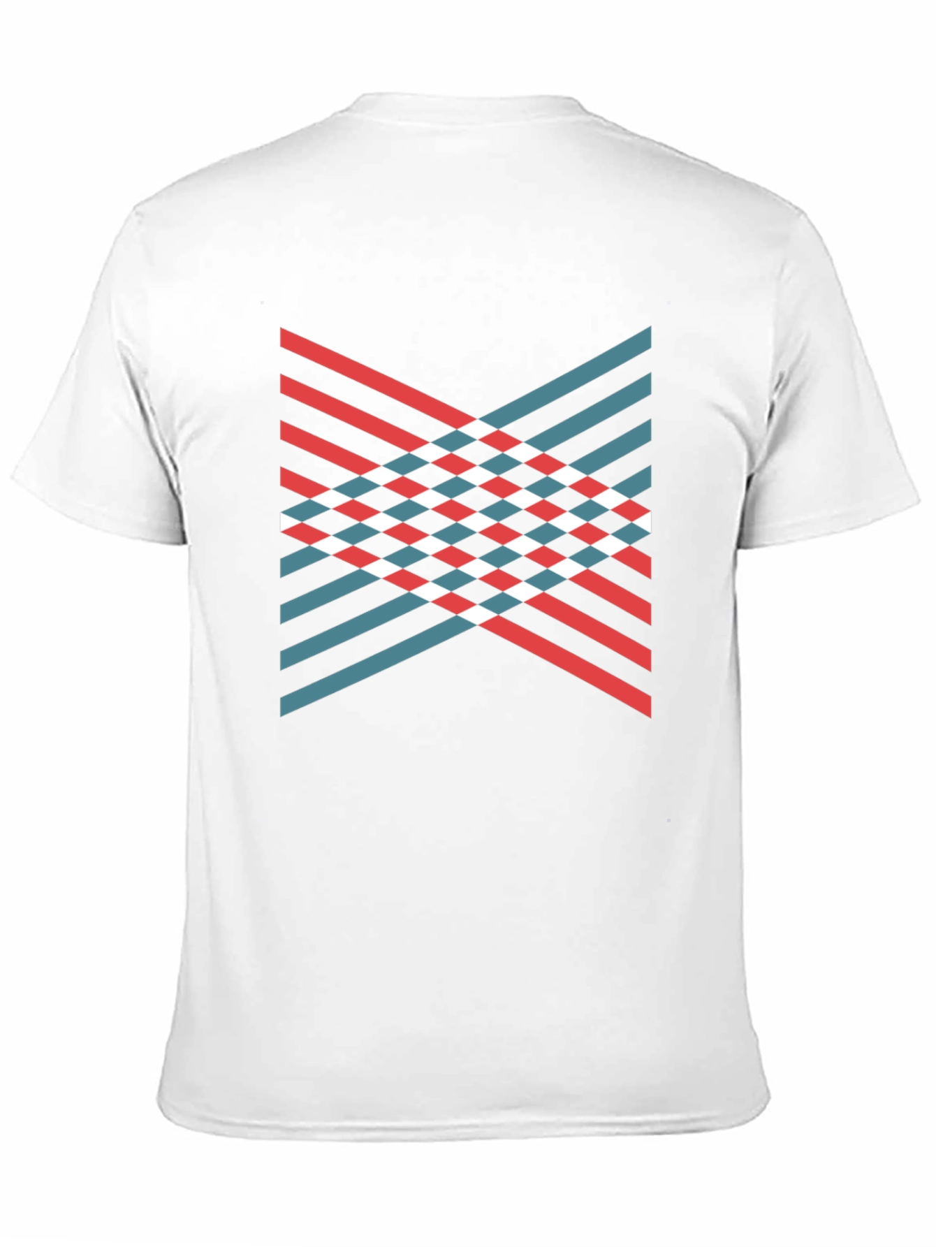 Abstract Geometric Pattern Graphic T-Shirt