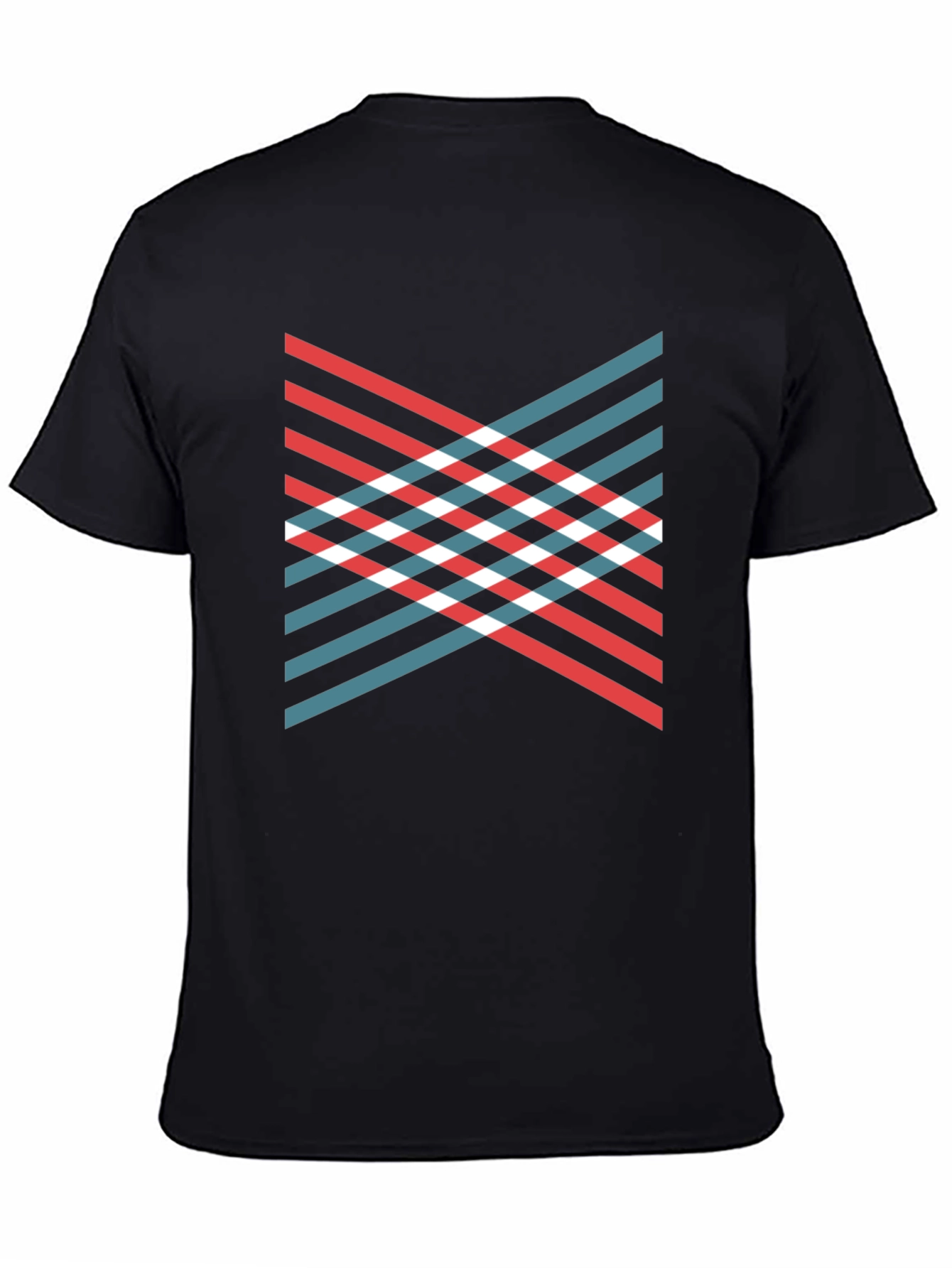 Abstract Geometric Pattern Graphic T-Shirt