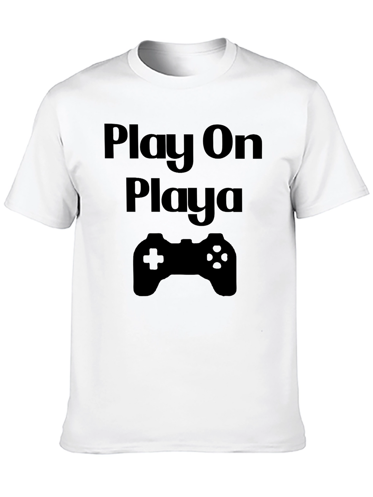 Play On Playa Black T-Shirt - Gamer Style