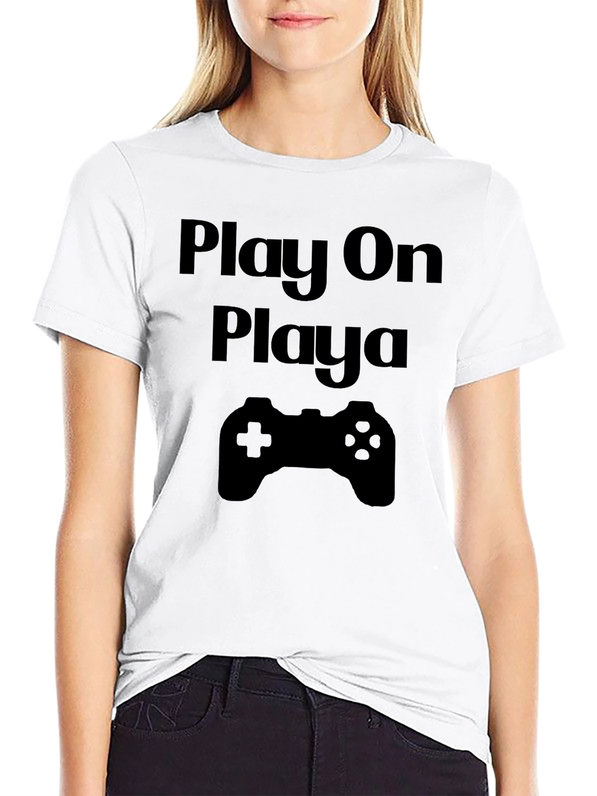 Play On Playa Black T-Shirt - Gamer Style