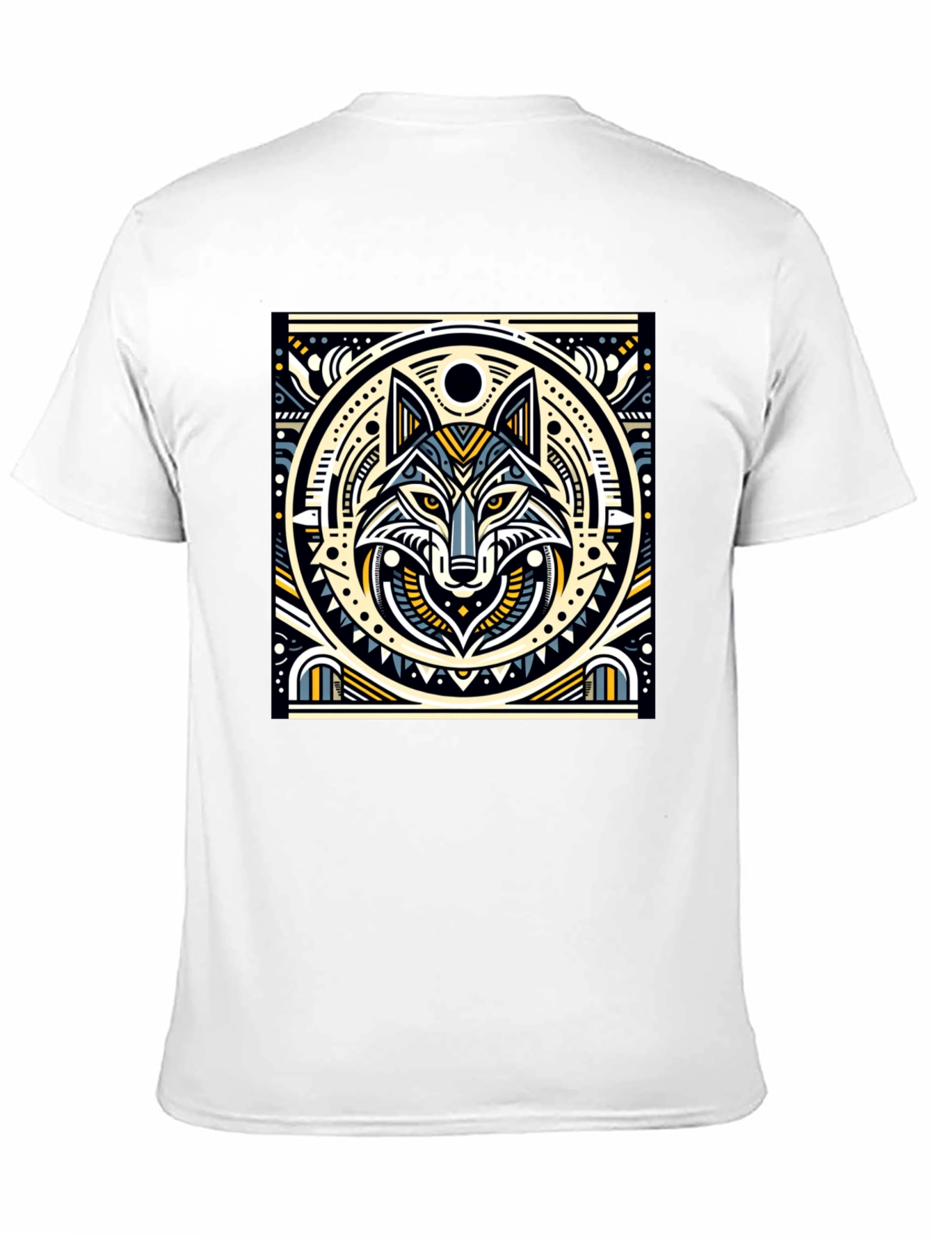 Wolf Graphic Black T-Shirt