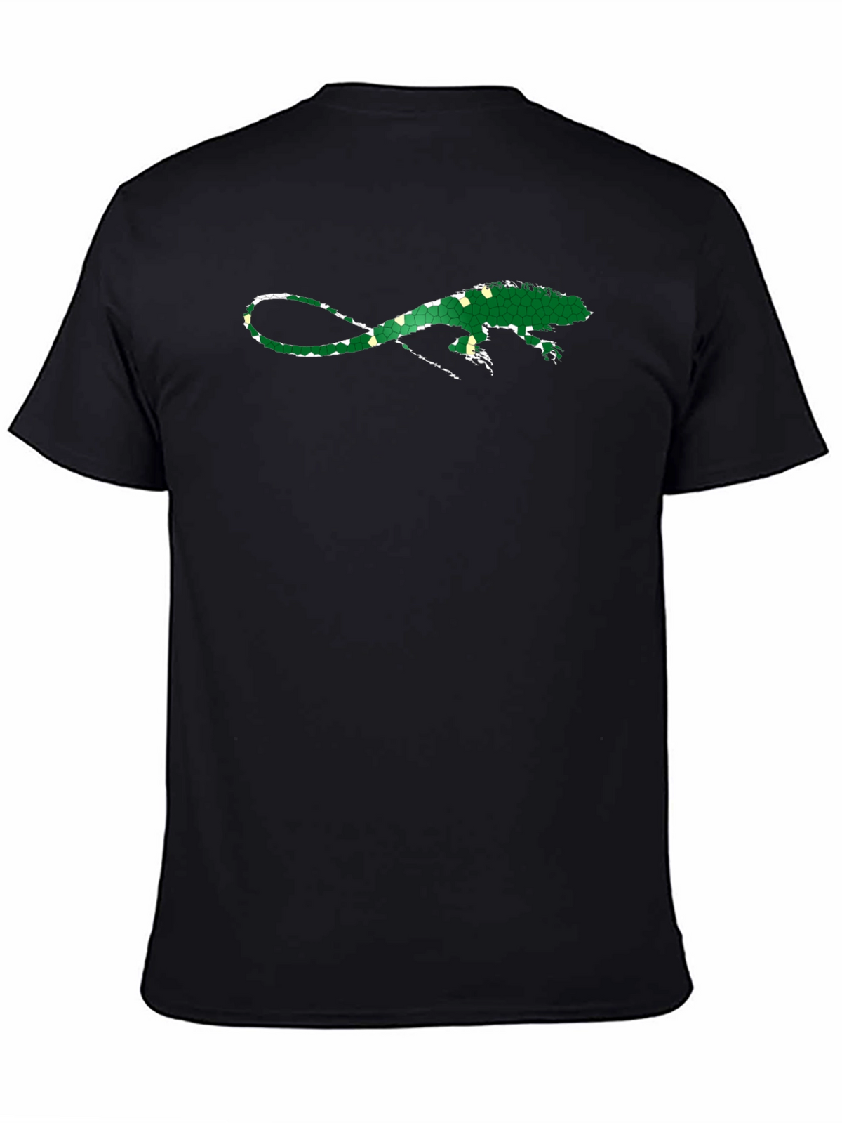 Iguana Graphic Tee - Mens Black T-Shirt