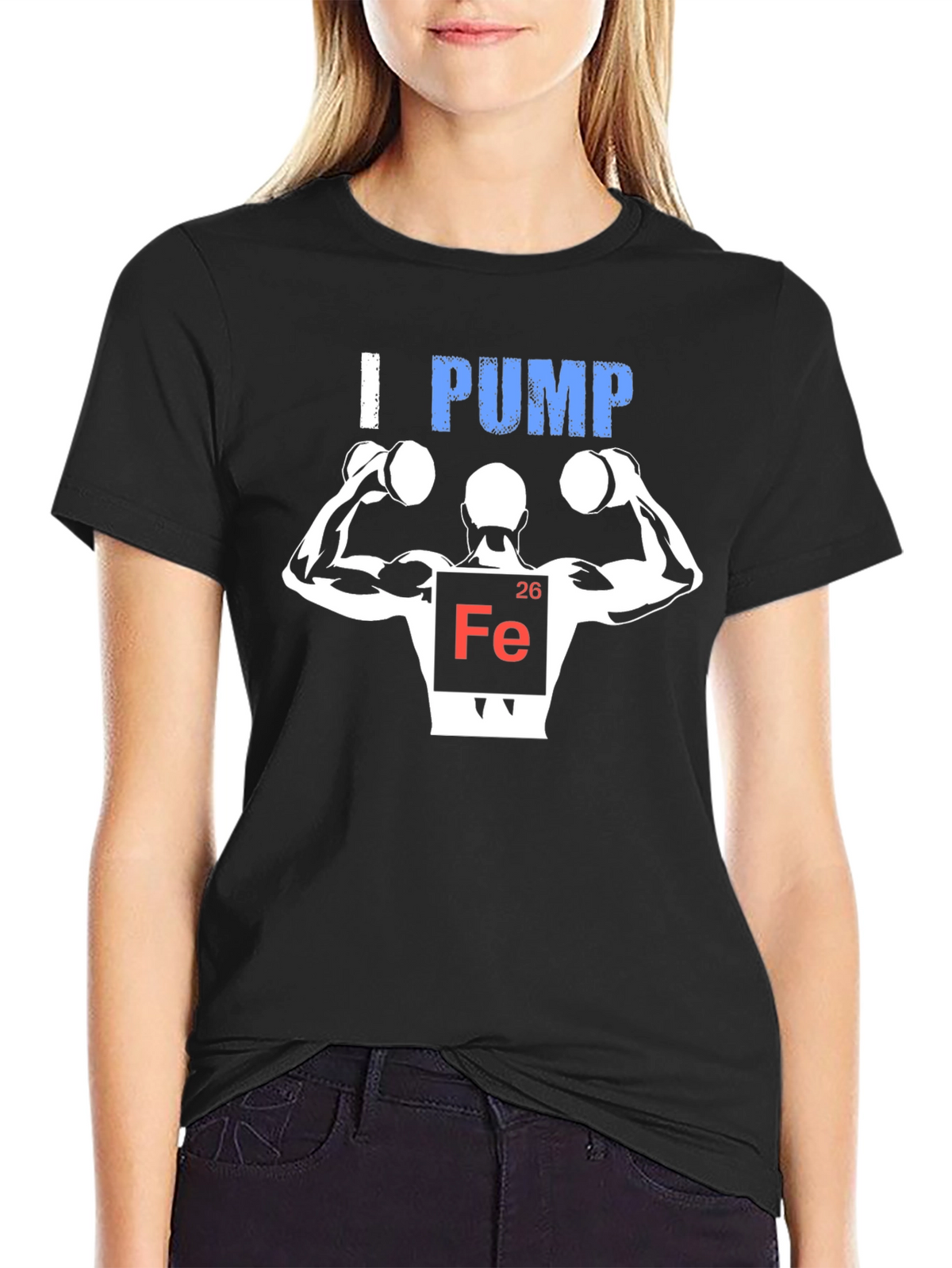 I Pump Iron T-Shirt - Weightlifting Shirt