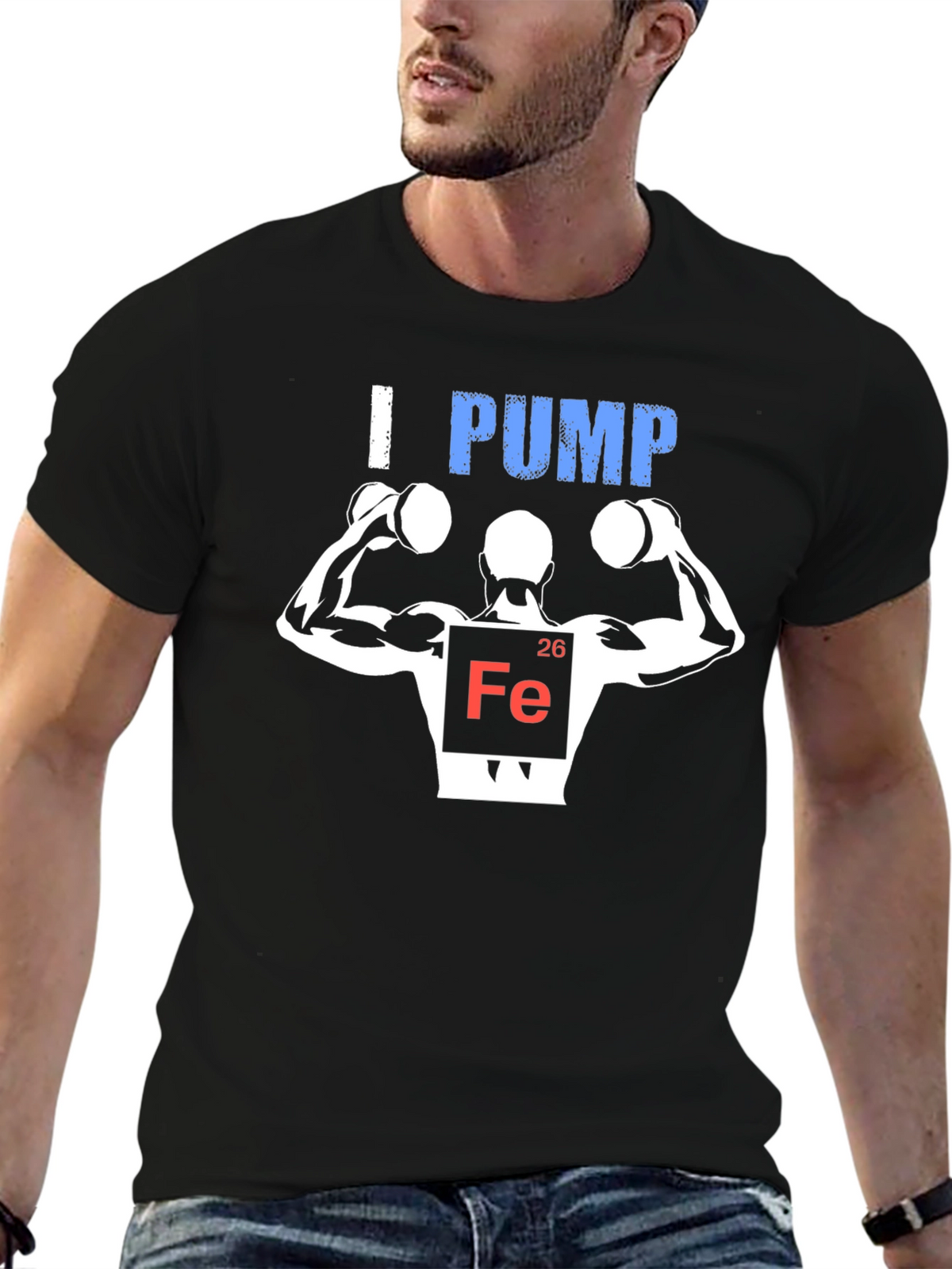 I Pump Iron T-Shirt - Weightlifting Shirt