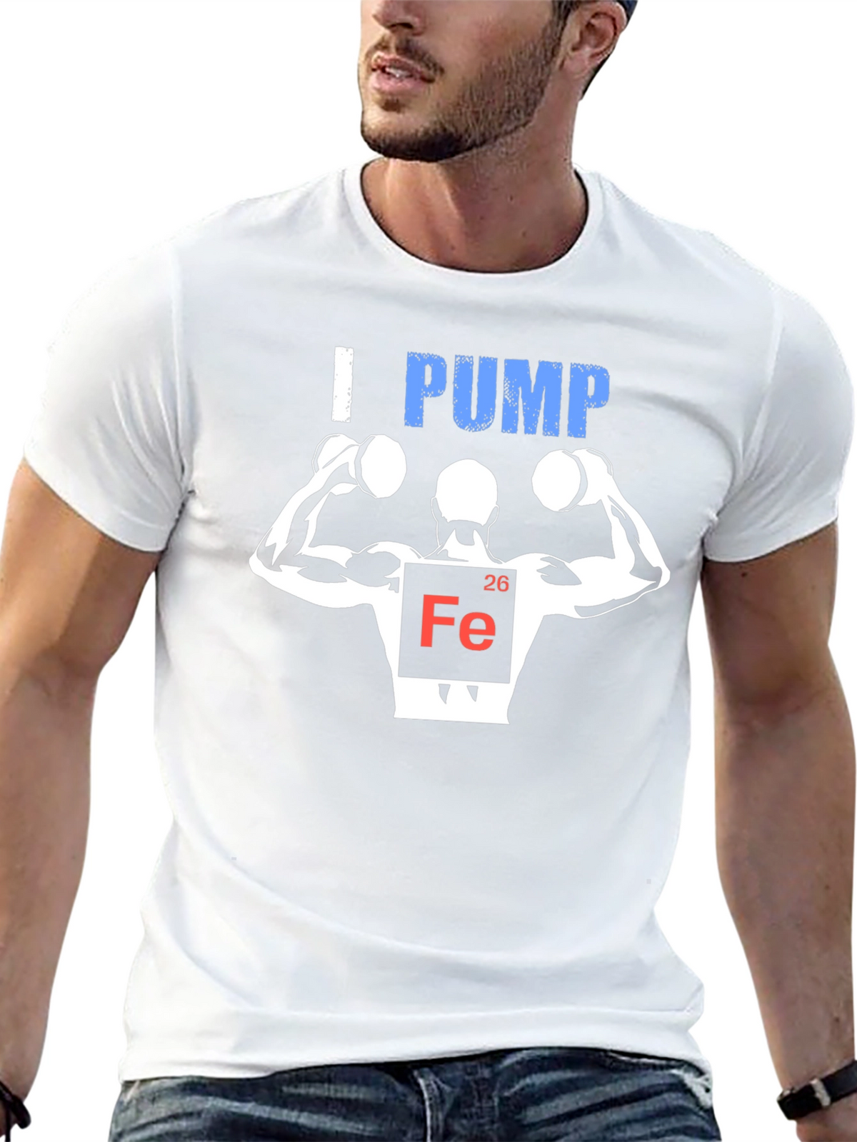 I Pump Iron T-Shirt - Weightlifting Shirt