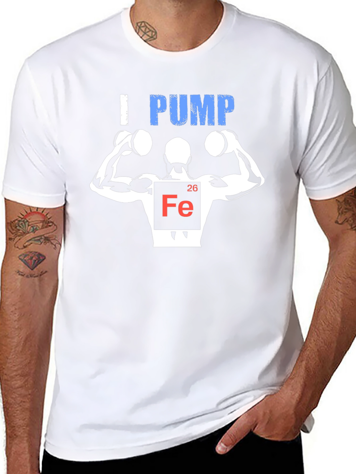 I Pump Iron T-Shirt - Weightlifting Shirt