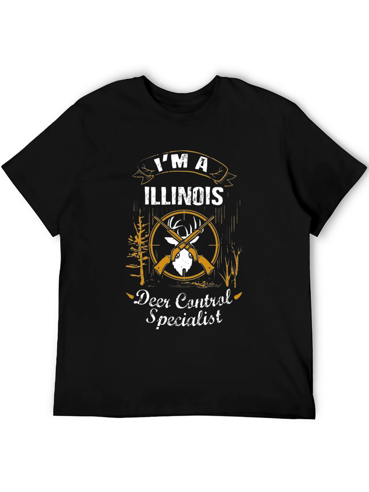 Illinois Deer Control Specialist Graphic Tee
