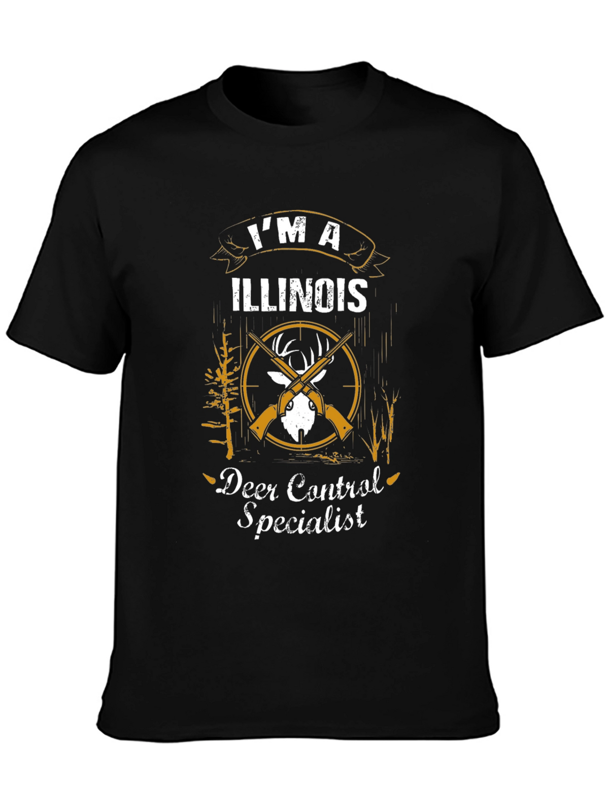 Illinois Deer Control Specialist Graphic Tee