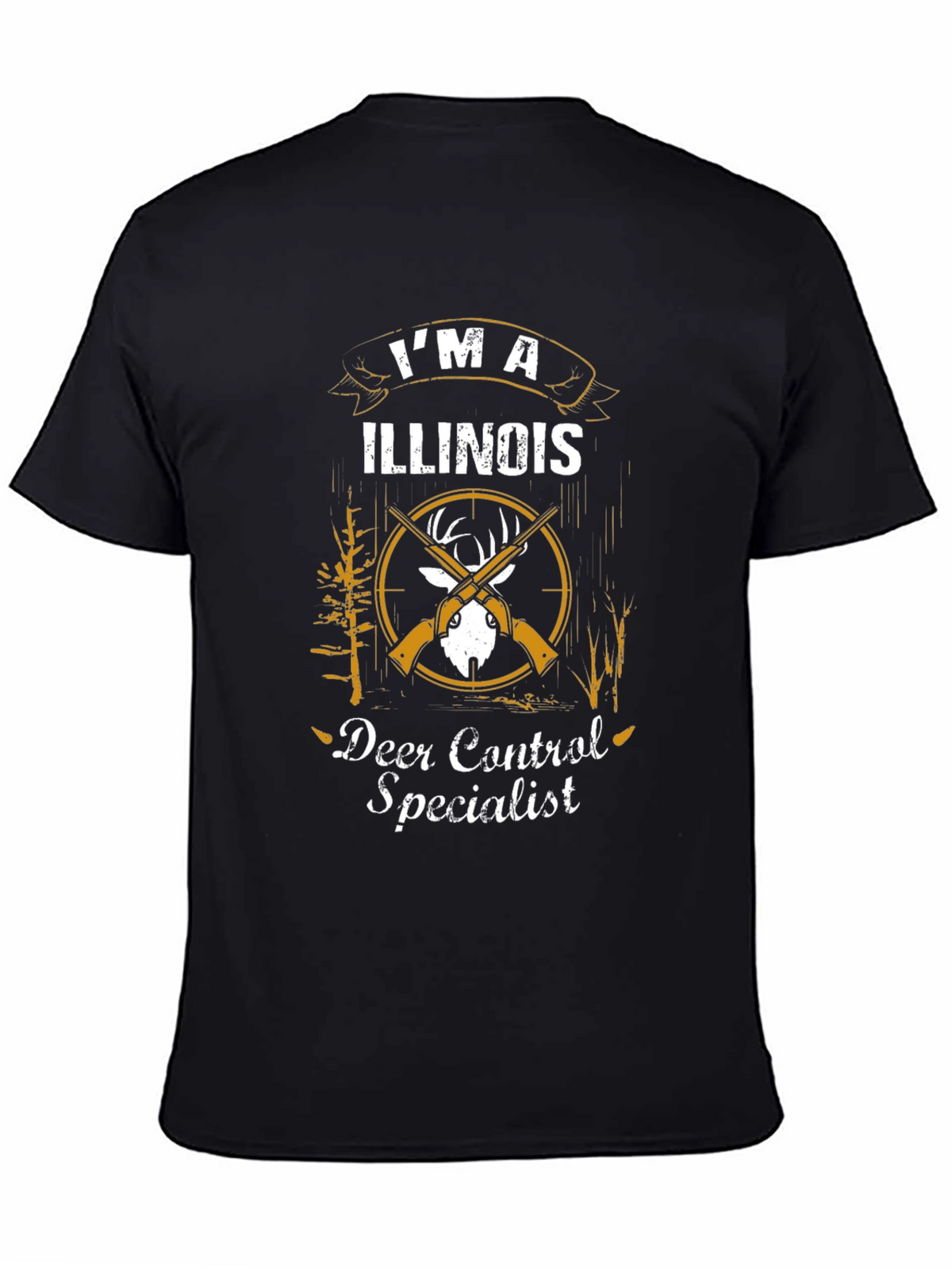 Illinois Deer Control Specialist Graphic Tee