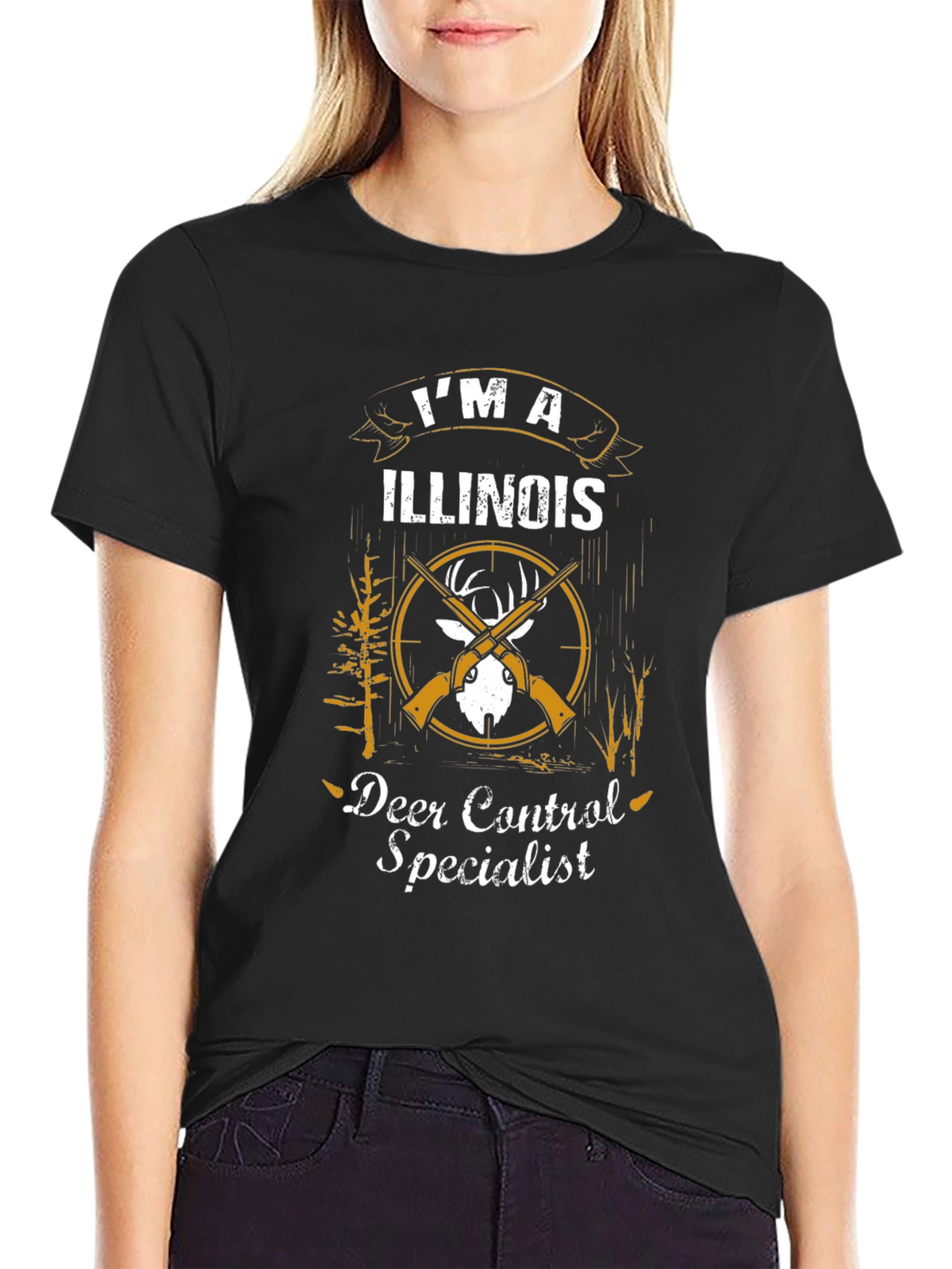 Illinois Deer Control Specialist Graphic Tee