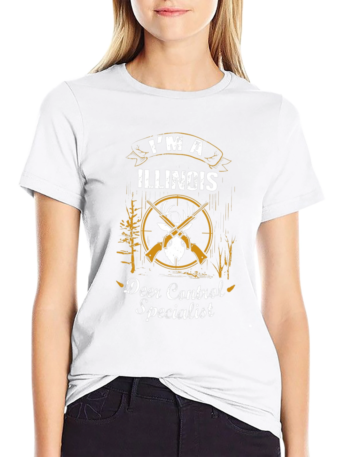Illinois Deer Control Specialist Graphic Tee