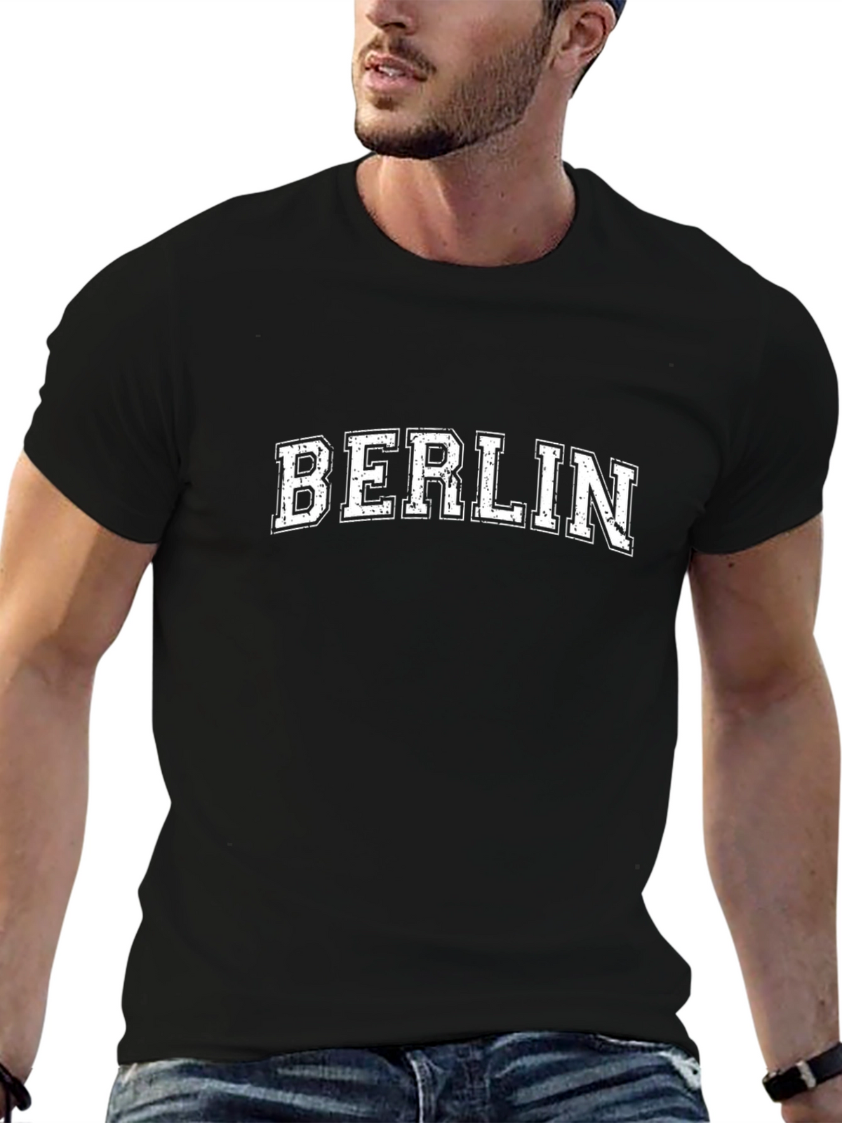 Berlin Graphic T-Shirt - Classic College Style