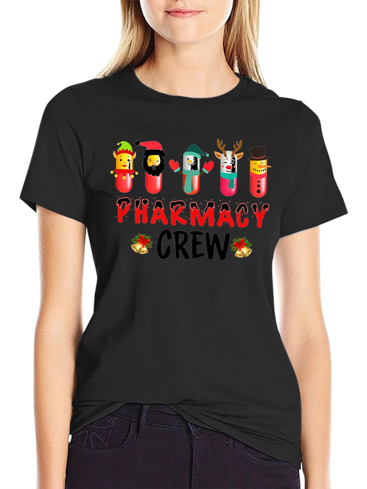 Pharmacy Crew Christmas T-Shirt