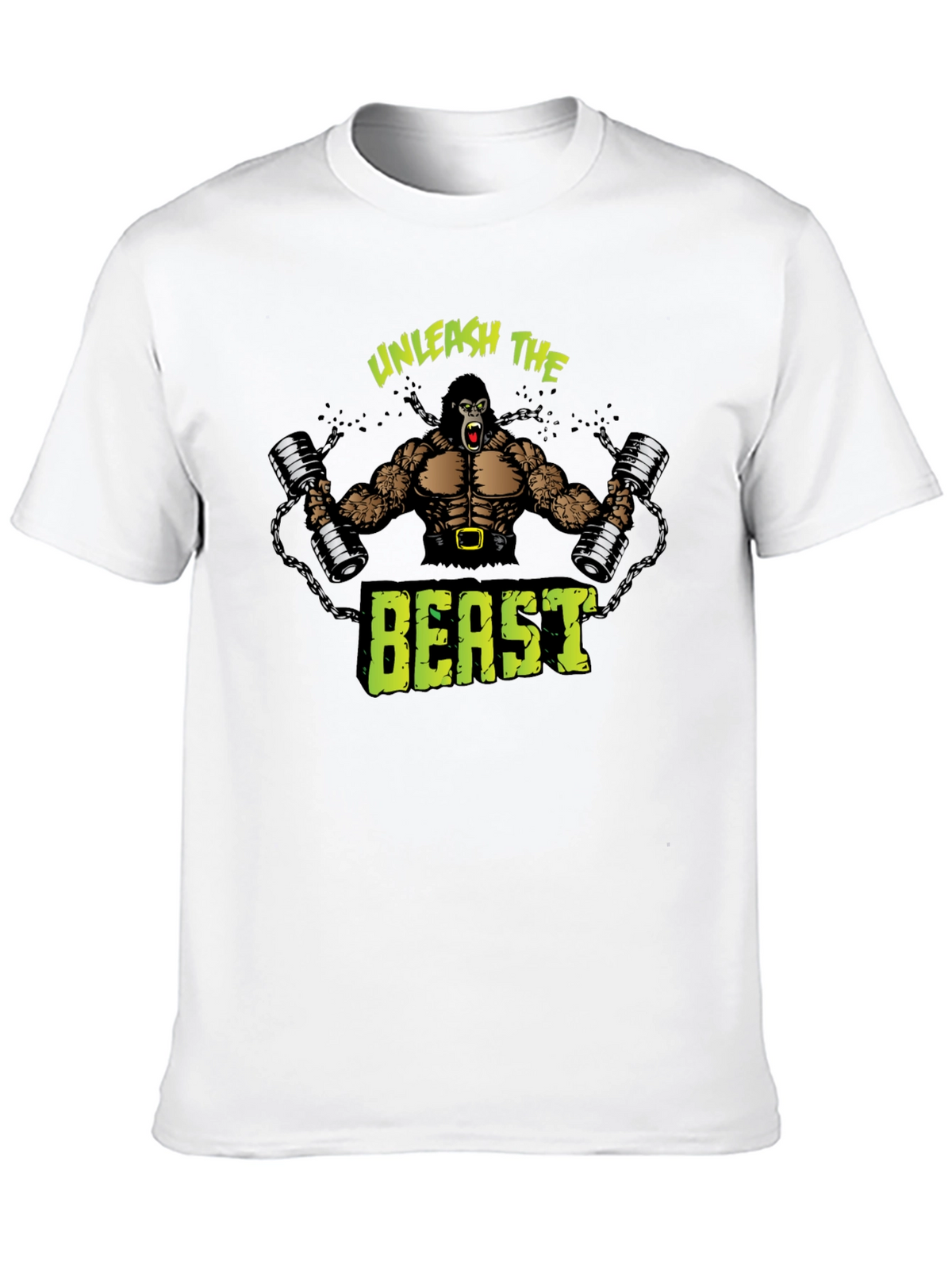 Unleash the Beast T-Shirt - Gym Gorilla