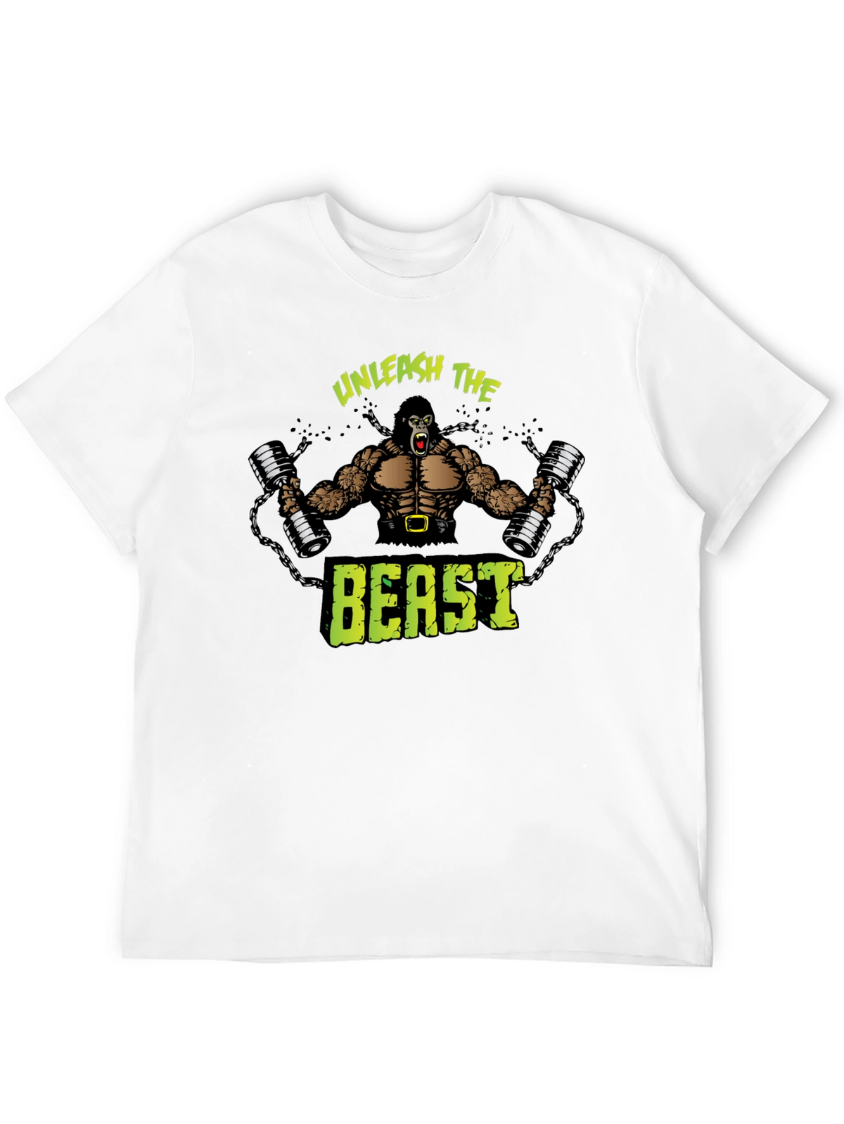 Unleash the Beast T-Shirt - Gym Gorilla
