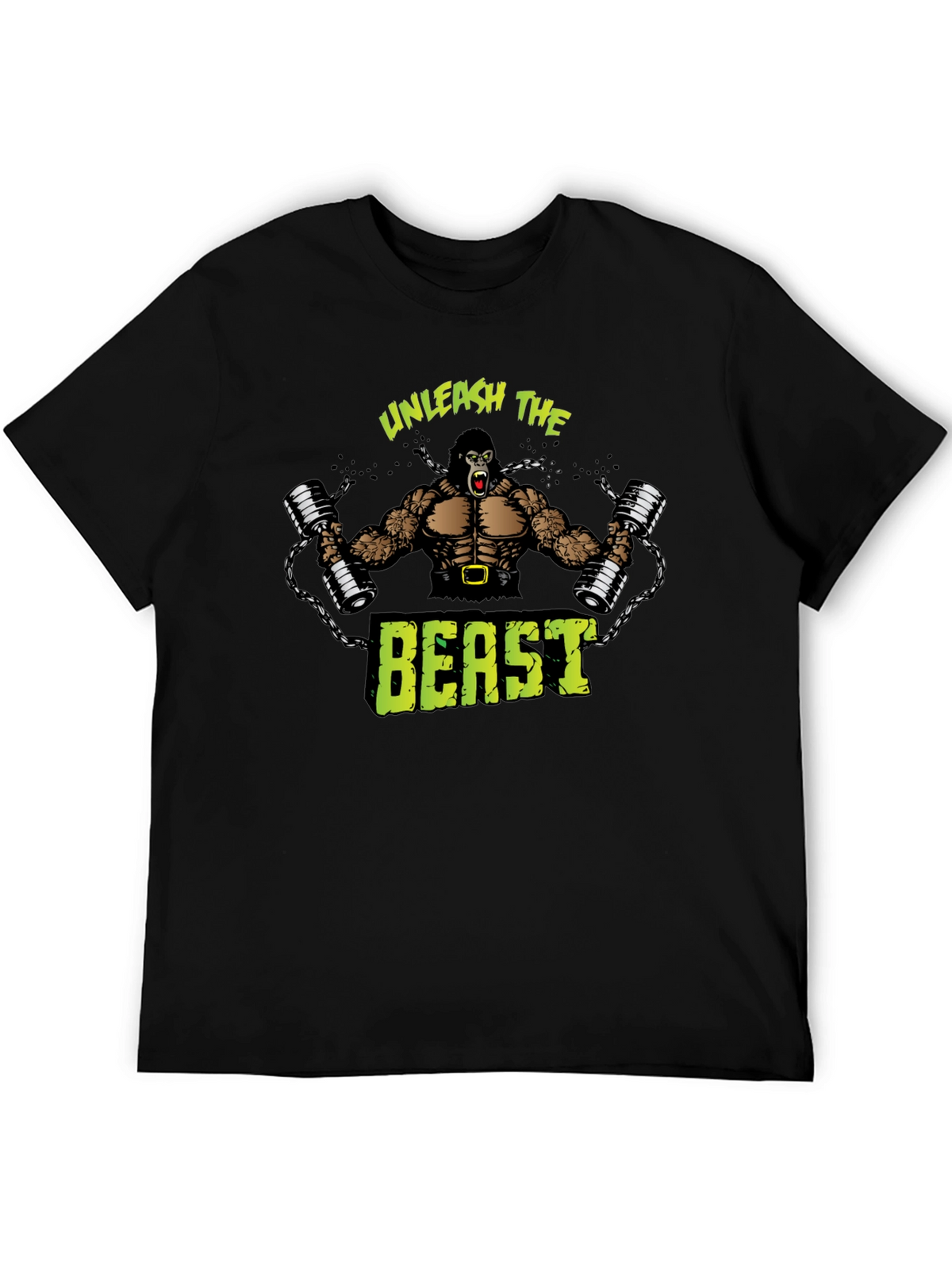 Unleash the Beast T-Shirt - Gym Gorilla