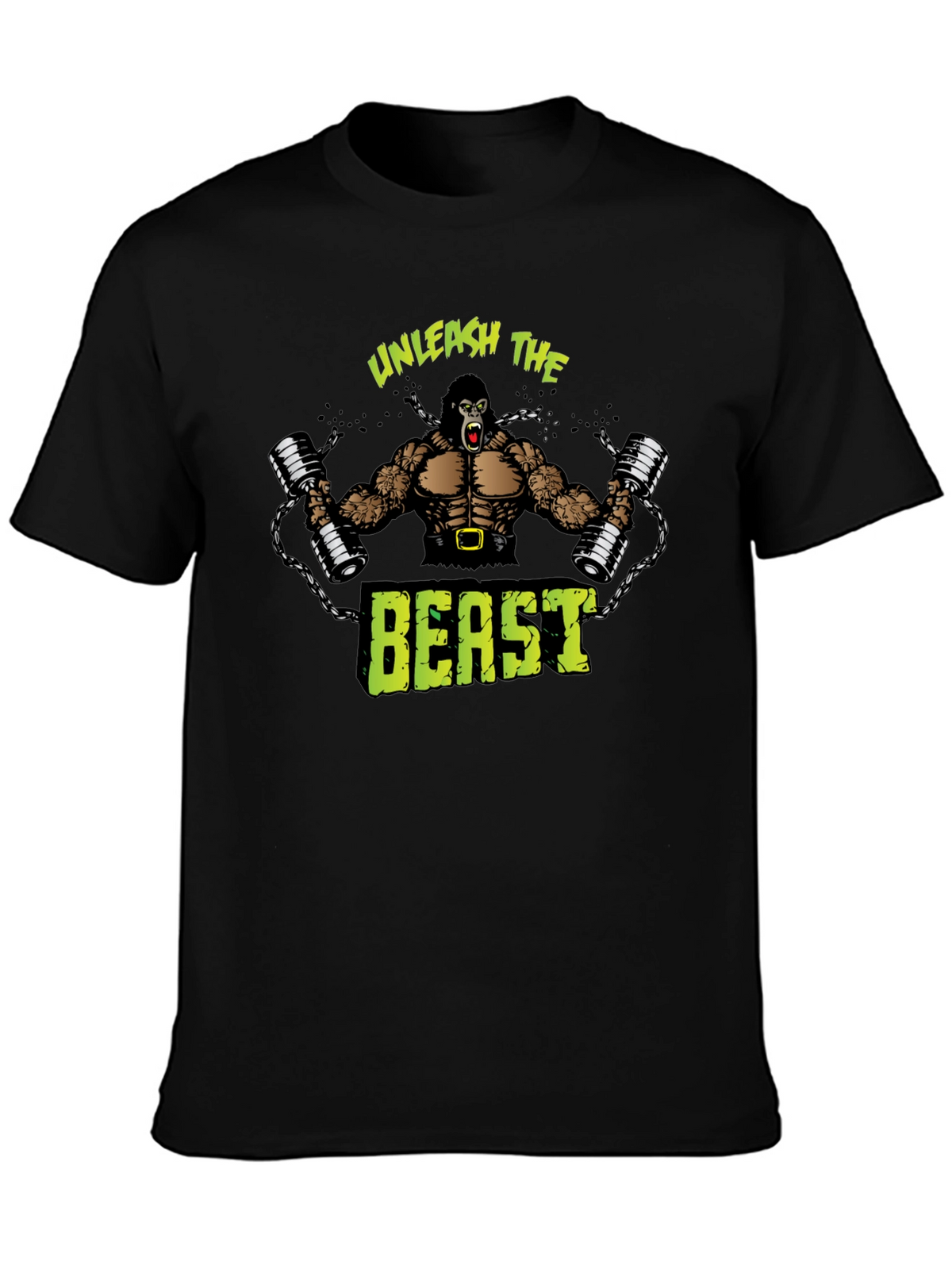 Unleash the Beast T-Shirt - Gym Gorilla
