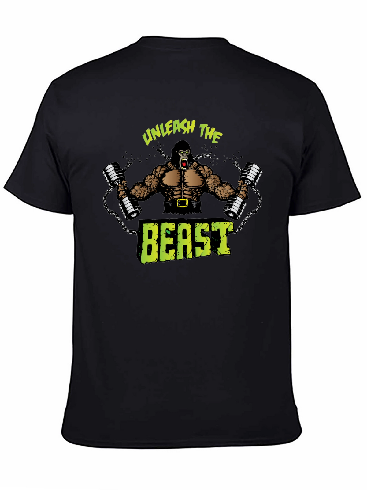 Unleash the Beast T-Shirt - Gym Gorilla