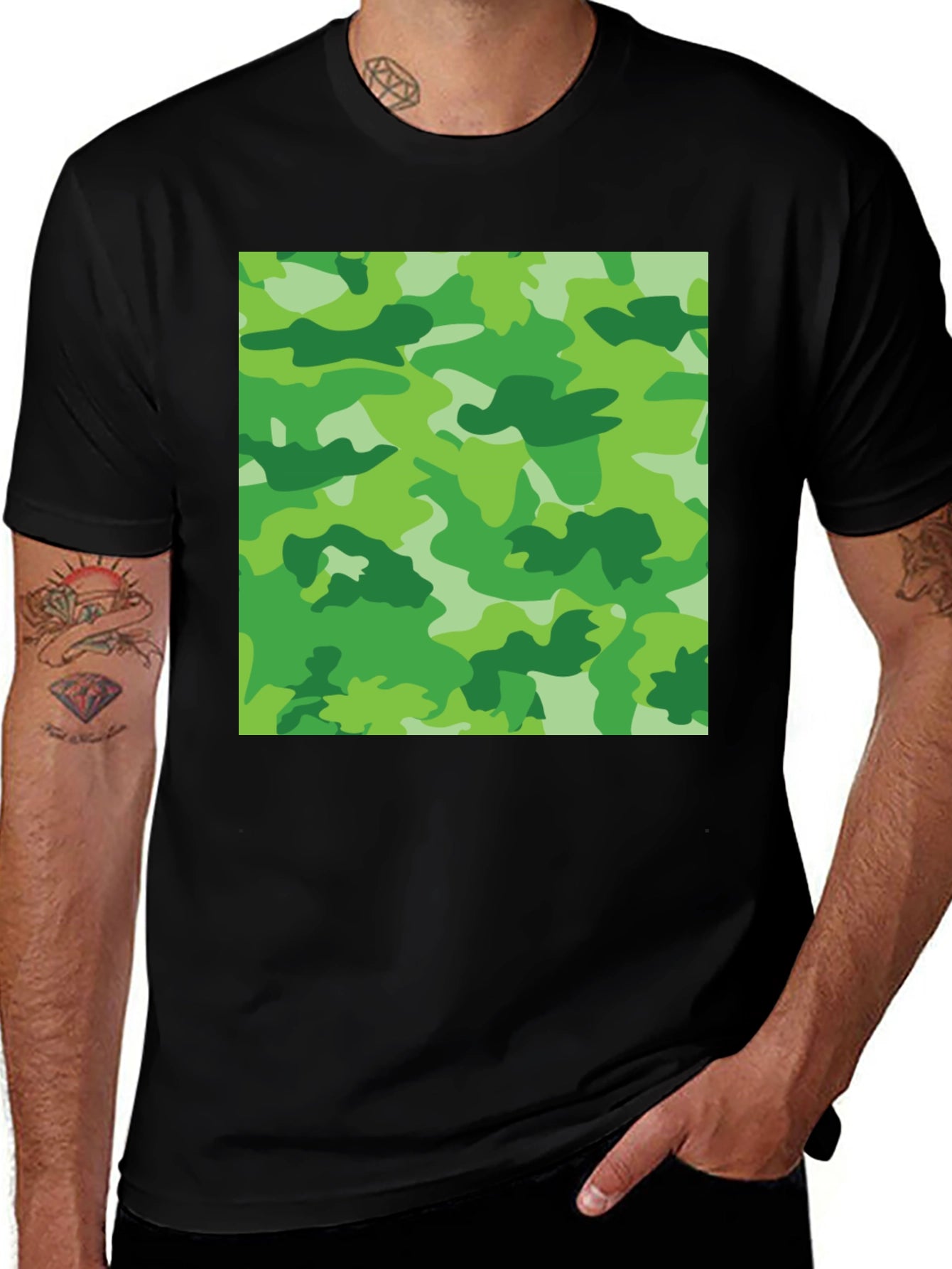 Camouflage Tee: Classic Style