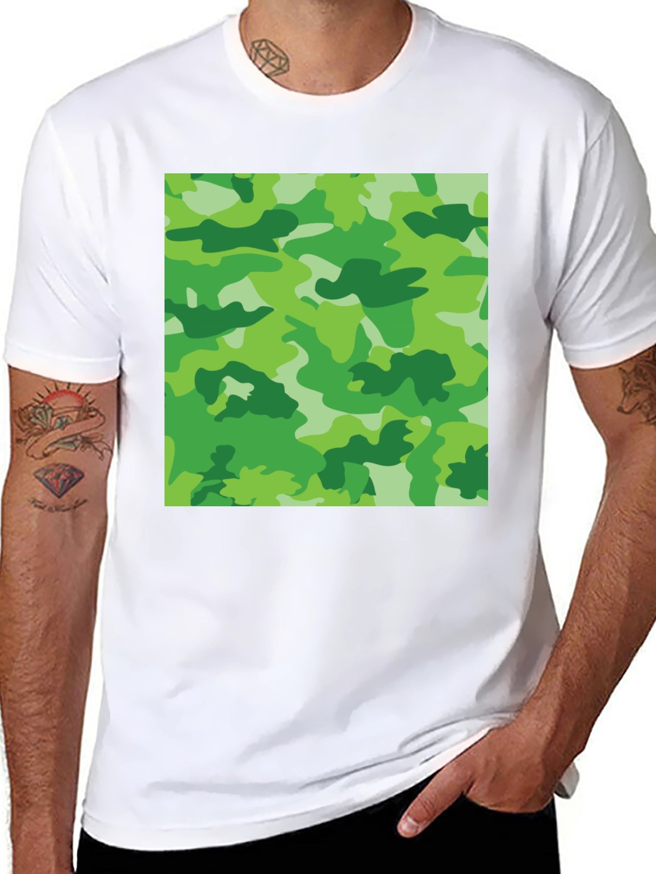 Camouflage Tee: Classic Style