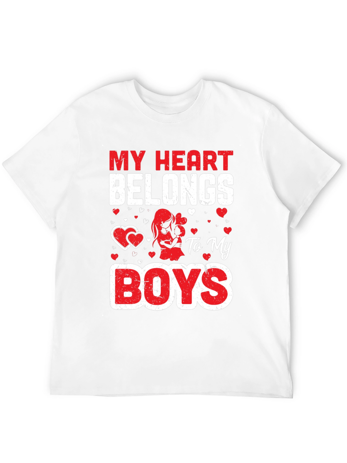 My Heart Belongs To My Boys T-Shirt