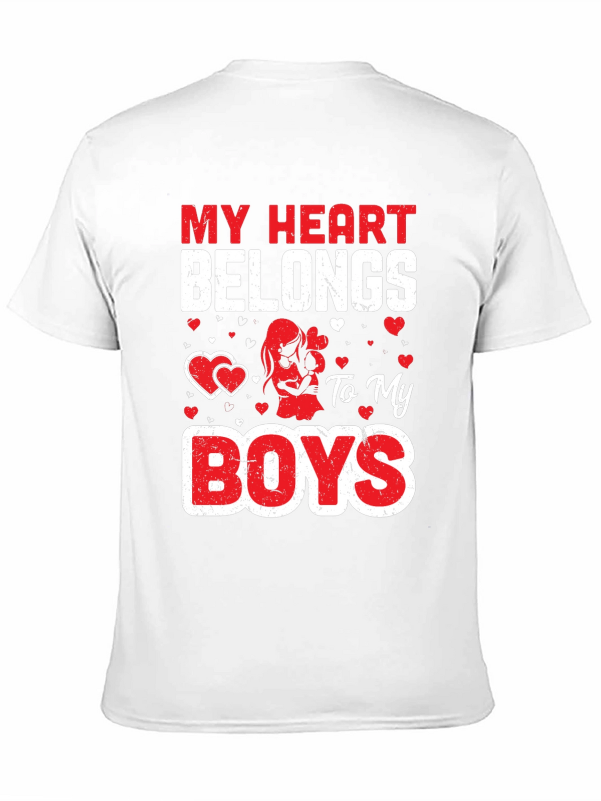 My Heart Belongs To My Boys T-Shirt