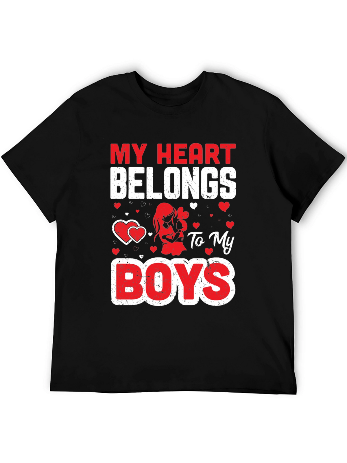 My Heart Belongs To My Boys T-Shirt