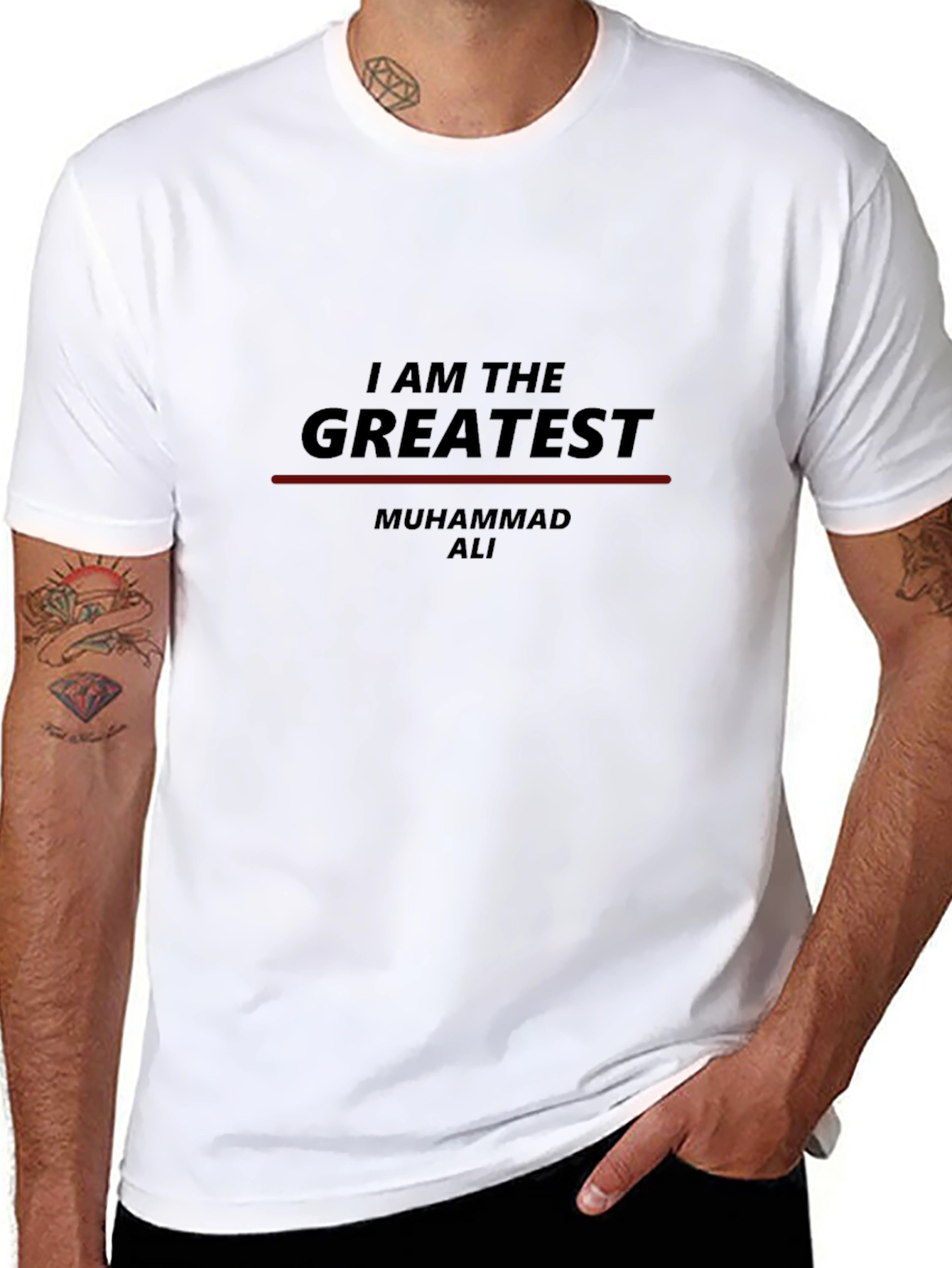 I Am The Greatest - Muhammad Ali Black T-Shirt