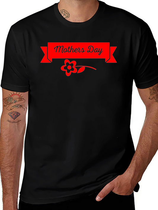 Mothers Day Flower Graphic T-Shirt