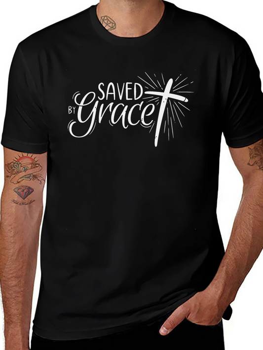 Saved By Grace Christian T-Shirt