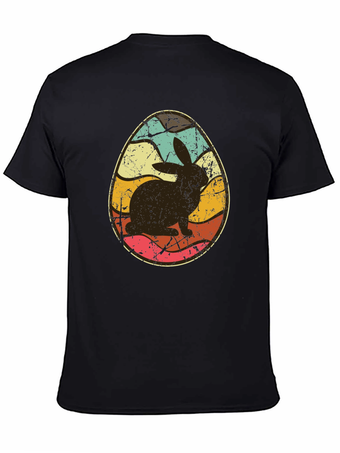Retro Easter Bunny Egg T-Shirt