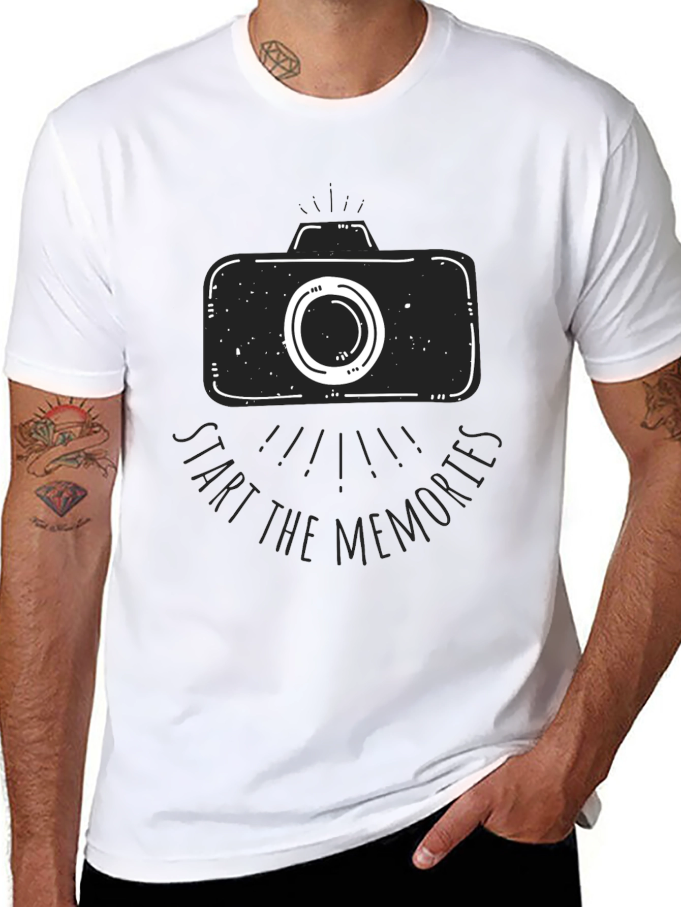Camera Memories T-Shirt - Photography Tee