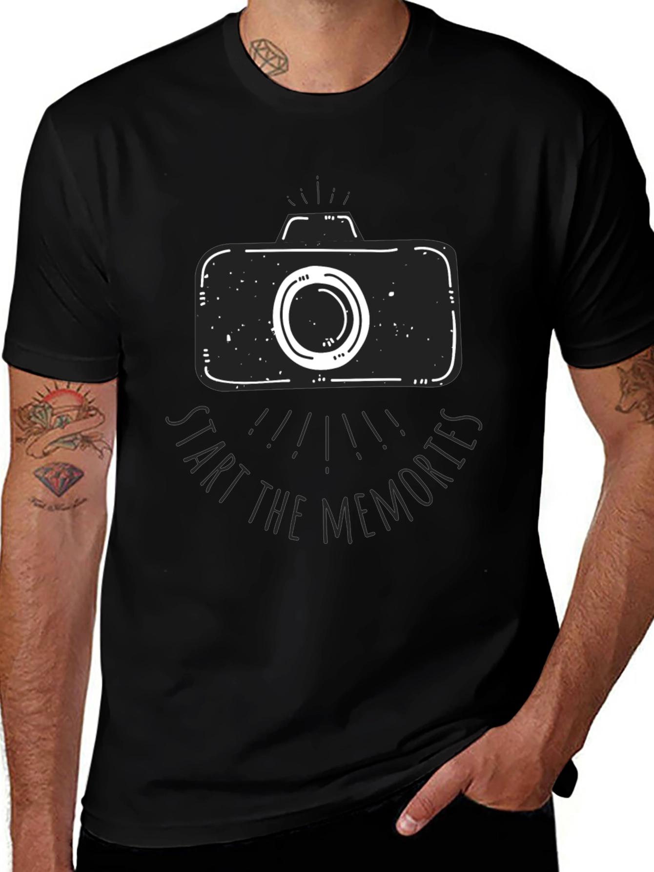 Camera Memories T-Shirt - Photography Tee
