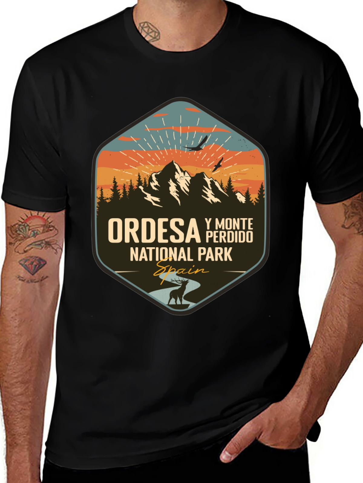 Ordesa National Park Graphic Tee