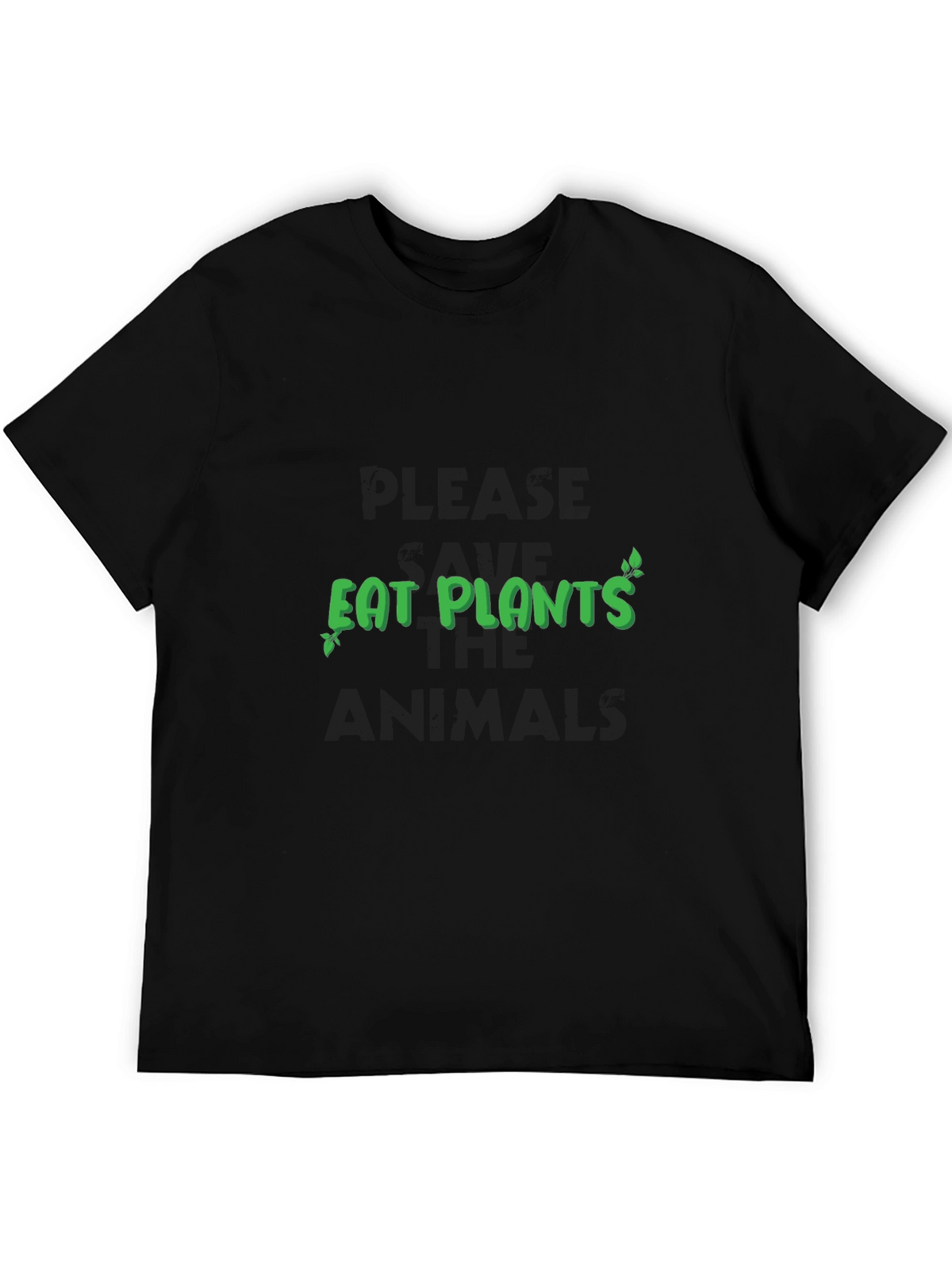 Eat Plants Graphic Tee - Vegan T-Shirt